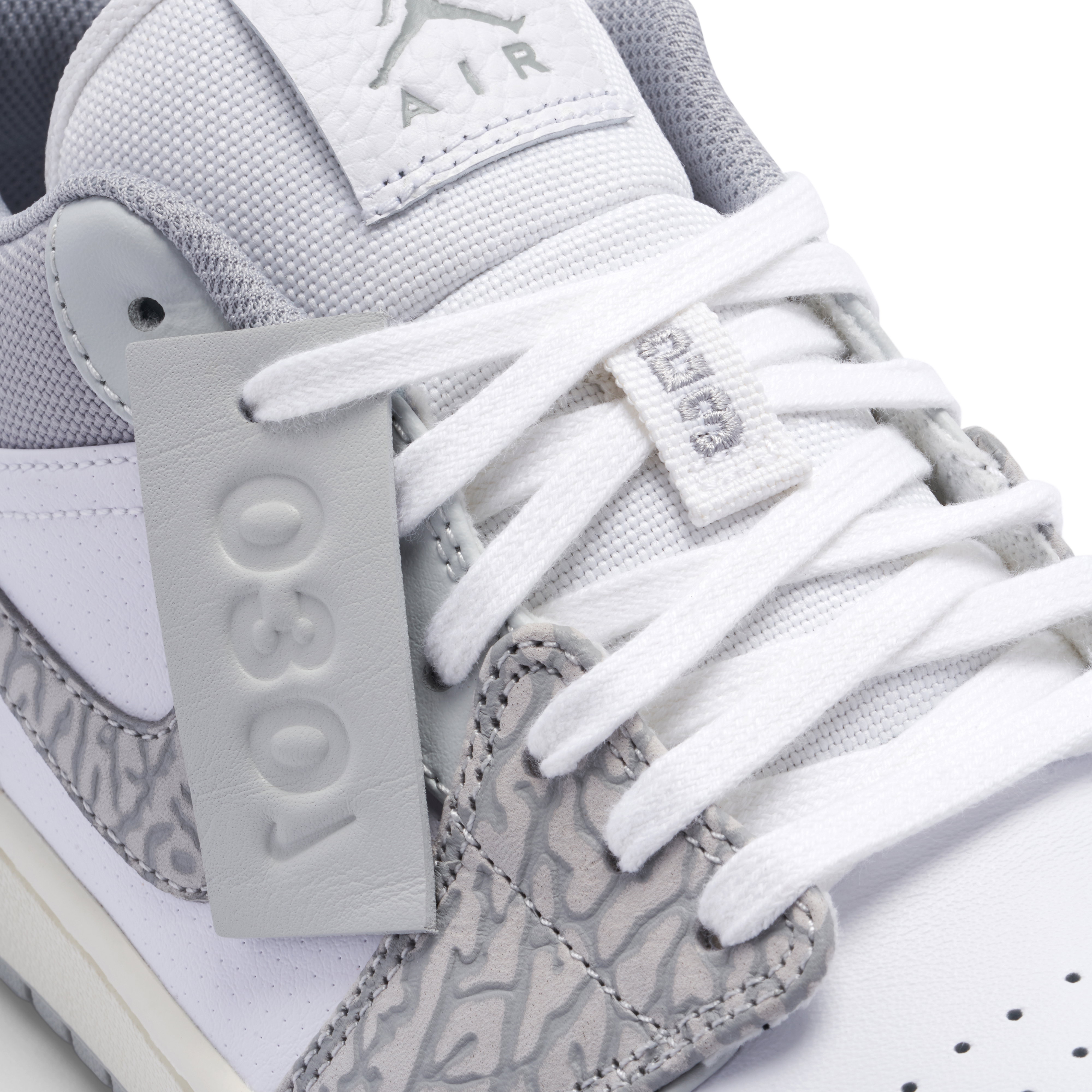 Air Jordan 1 Low Premium Elephant Print | DH4269-100 | Laced