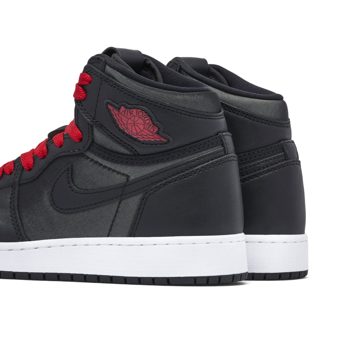Air Jordan 1 Retro High Black Gym Red GS | 575441-060 | Laced