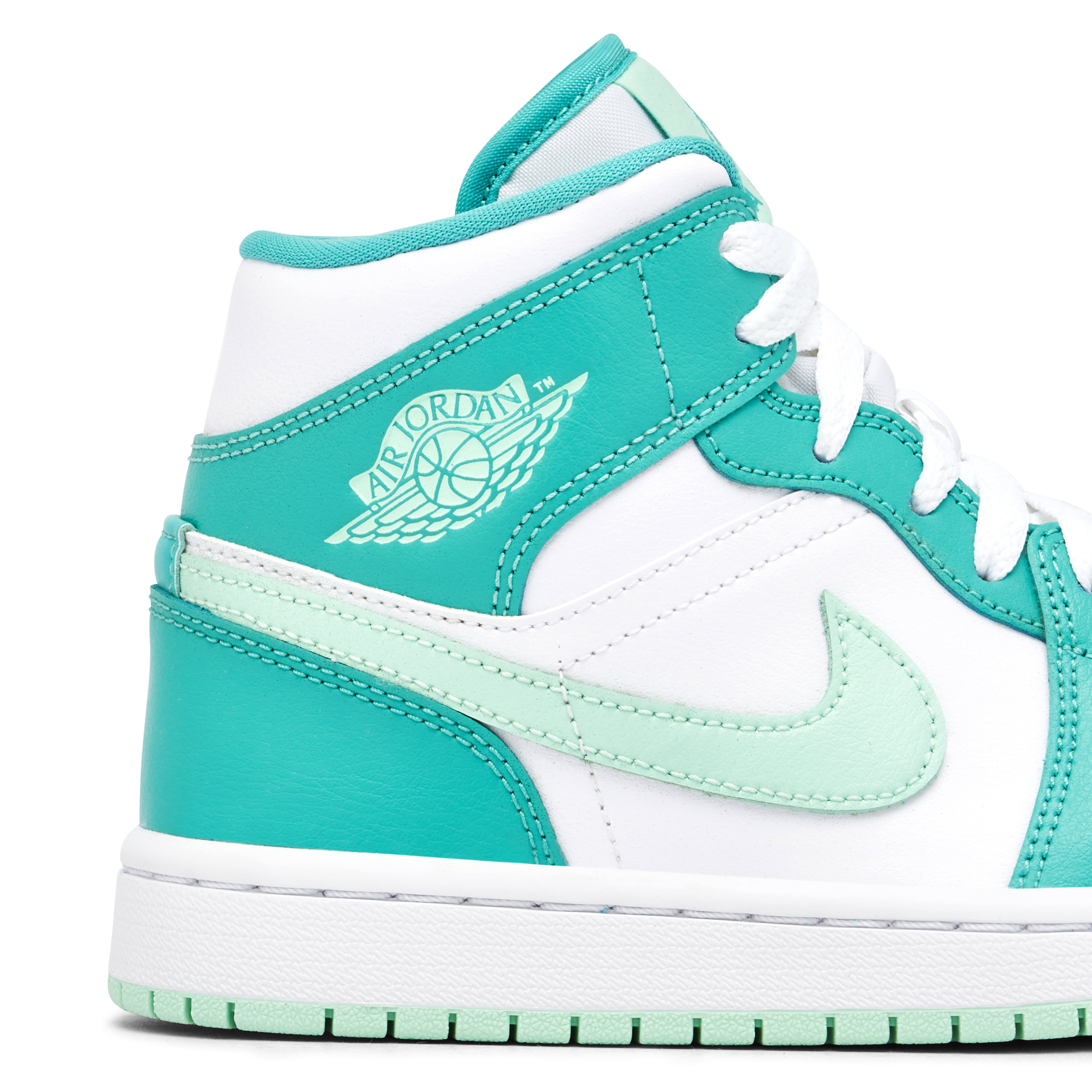 Air Jordan 1 Mid Island Green Femme