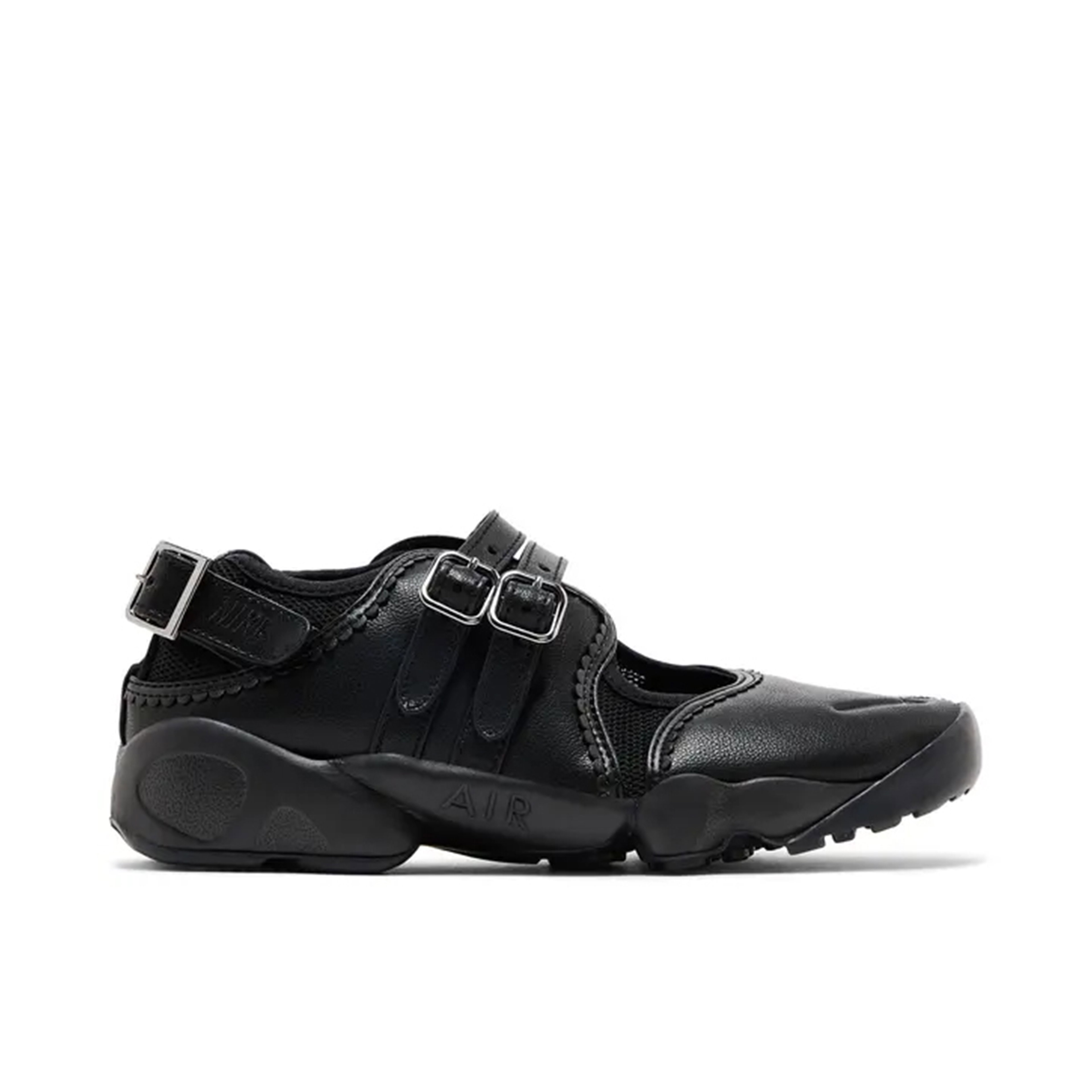 Nike Air Rift Triple Black Buckle Strap Womens