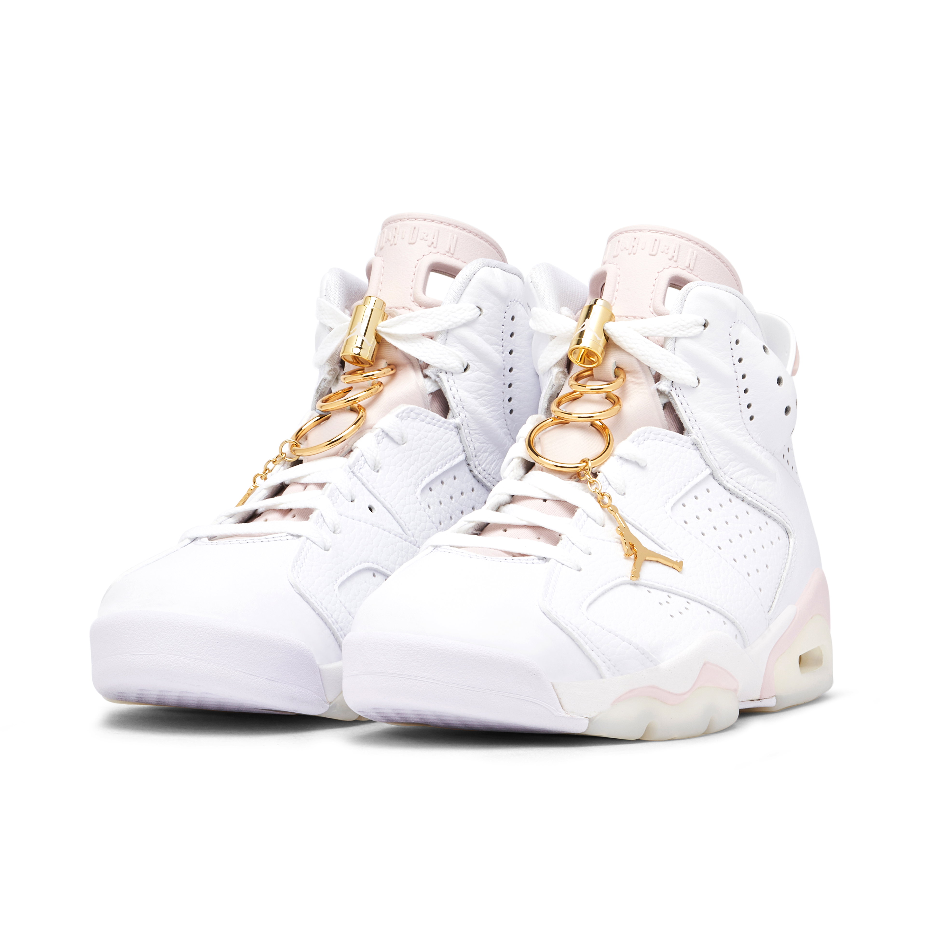 Air Jordan 6 Retro Gold Hoops Femme