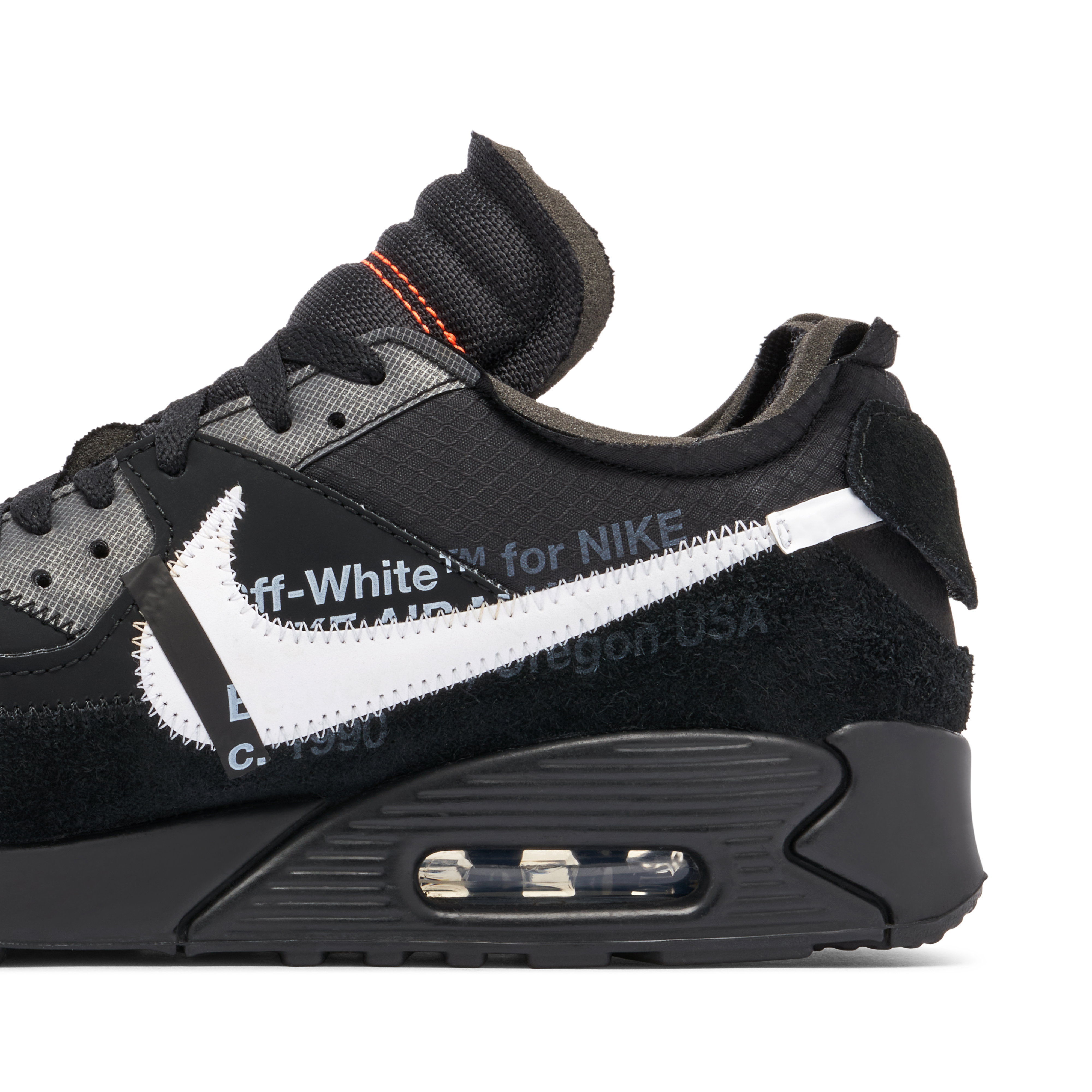 OFF-WHITE × NIKE AIR MAX 90 "BLACK/CORN" Off-White™ x Nike Air Max 90 