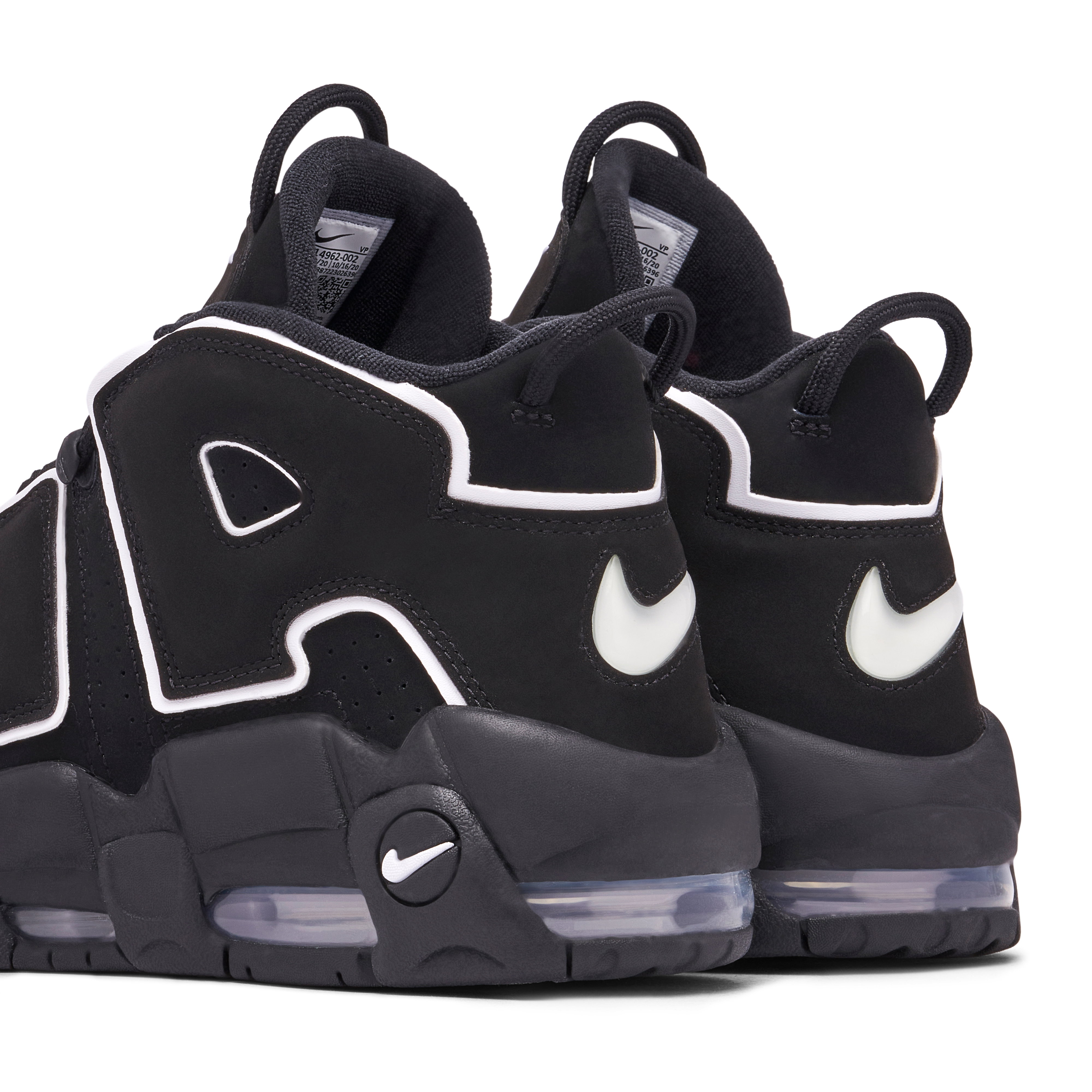 Nike Air More Uptempo Black White | 414962-002 | Laced