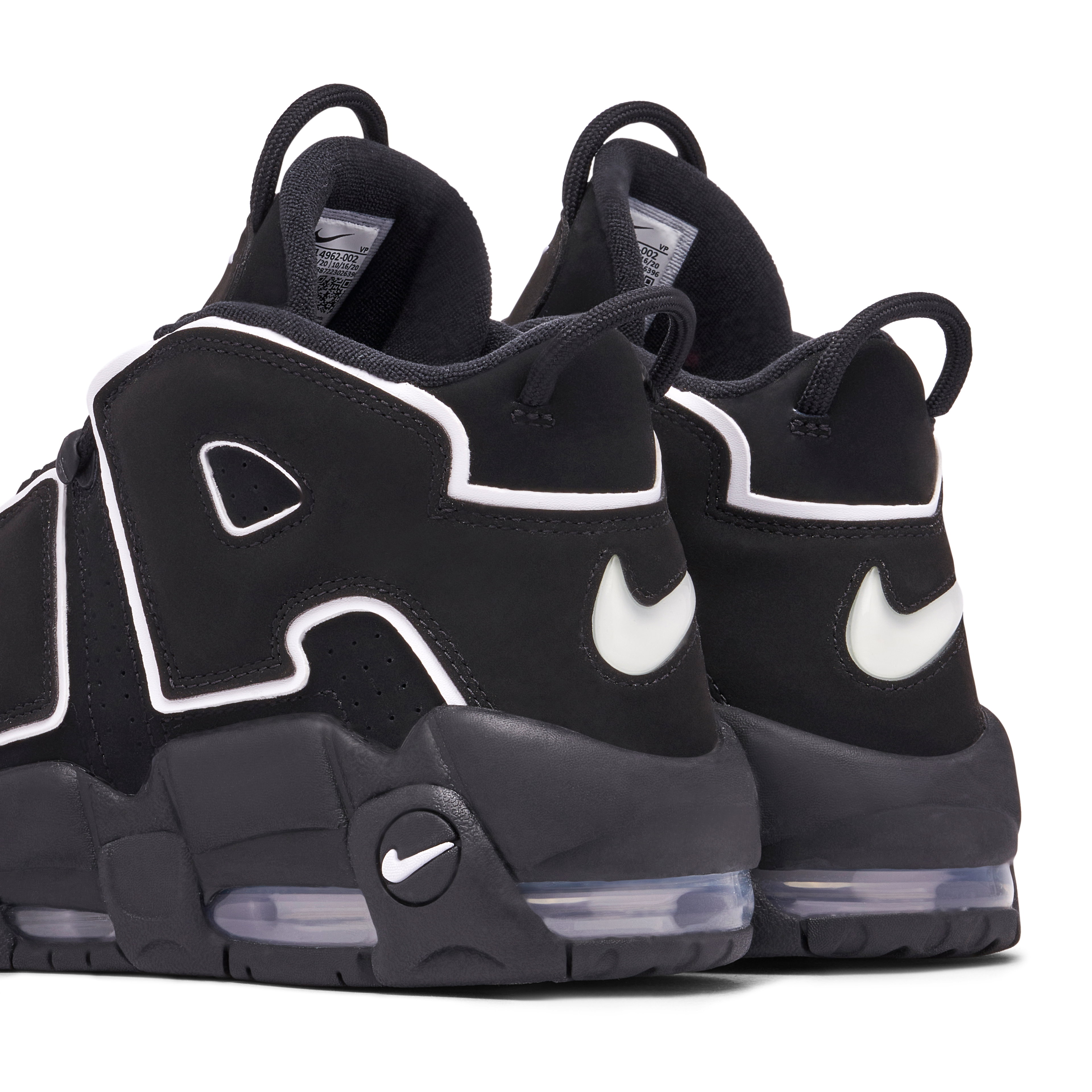 Nike Air More Uptempo Black White