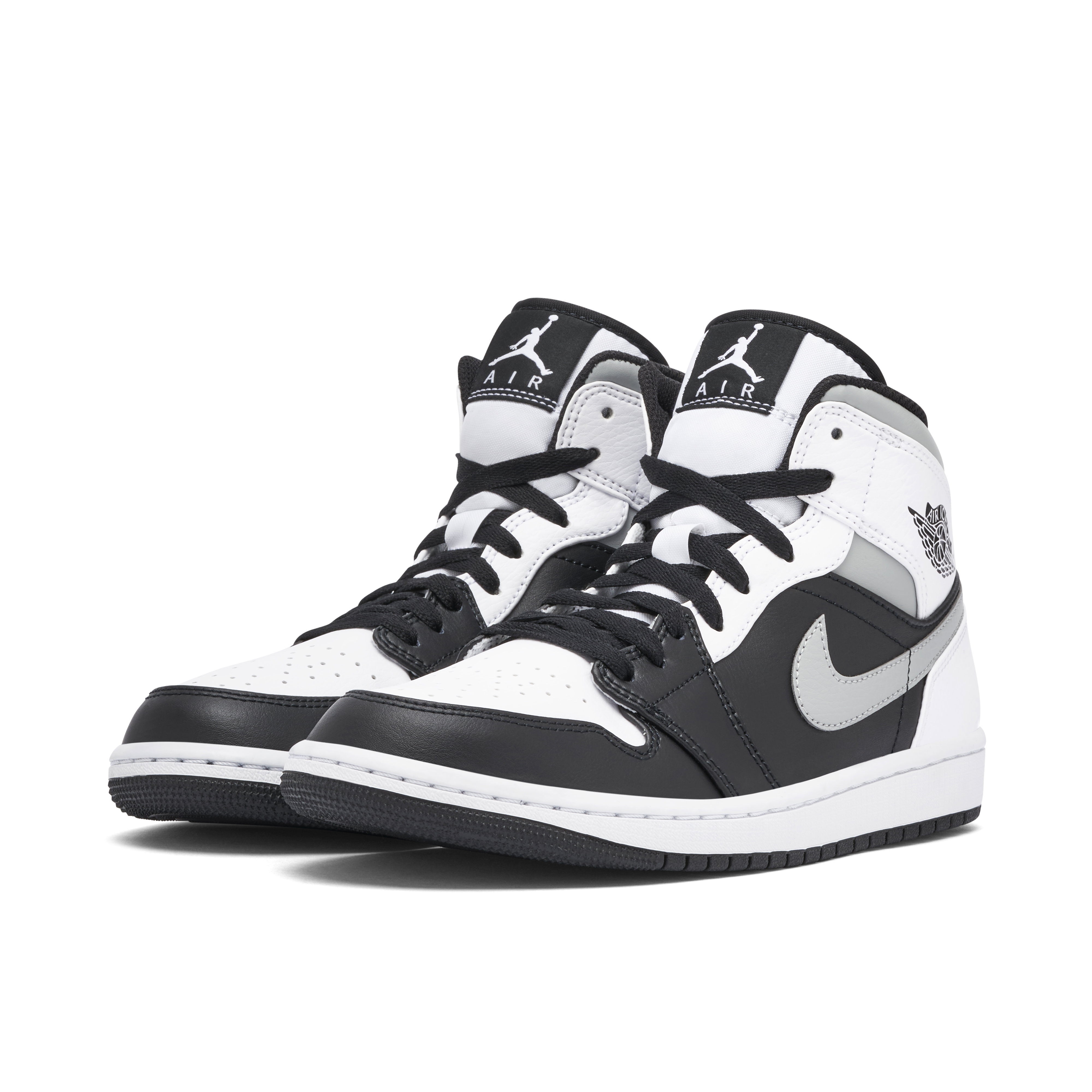 Air Jordan 1 Mid White Shadow | 554724-073 | Laced
