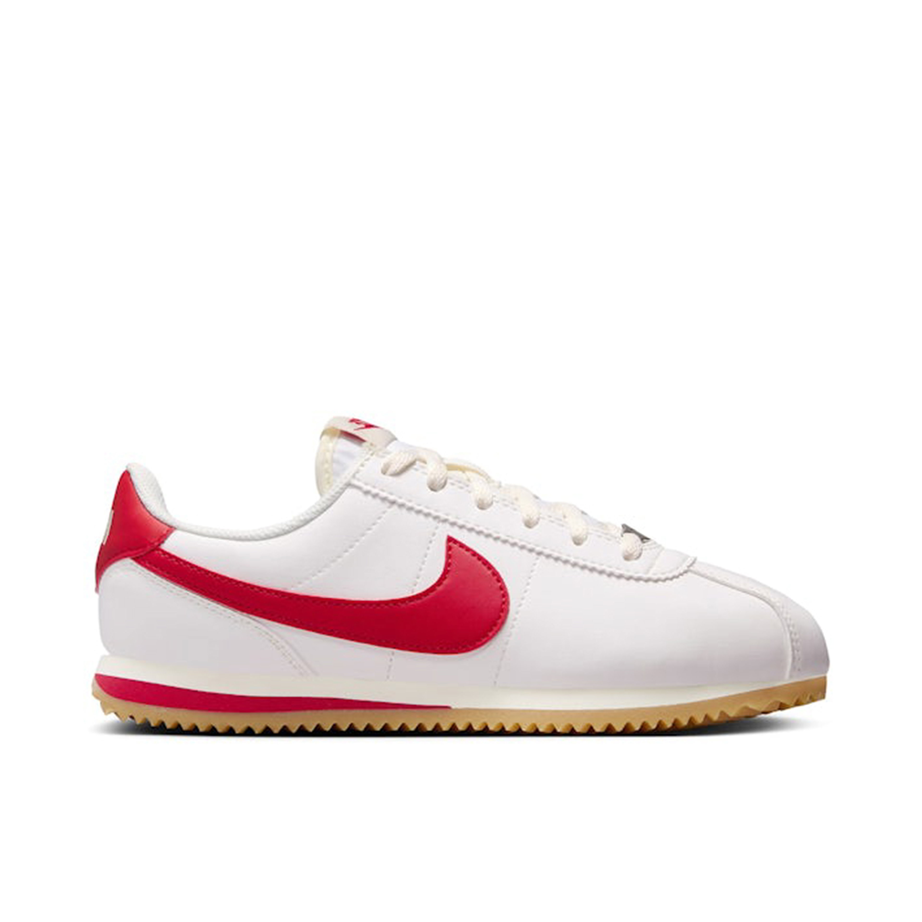 Nike Cortez Sail Gum Yellow University Red GS