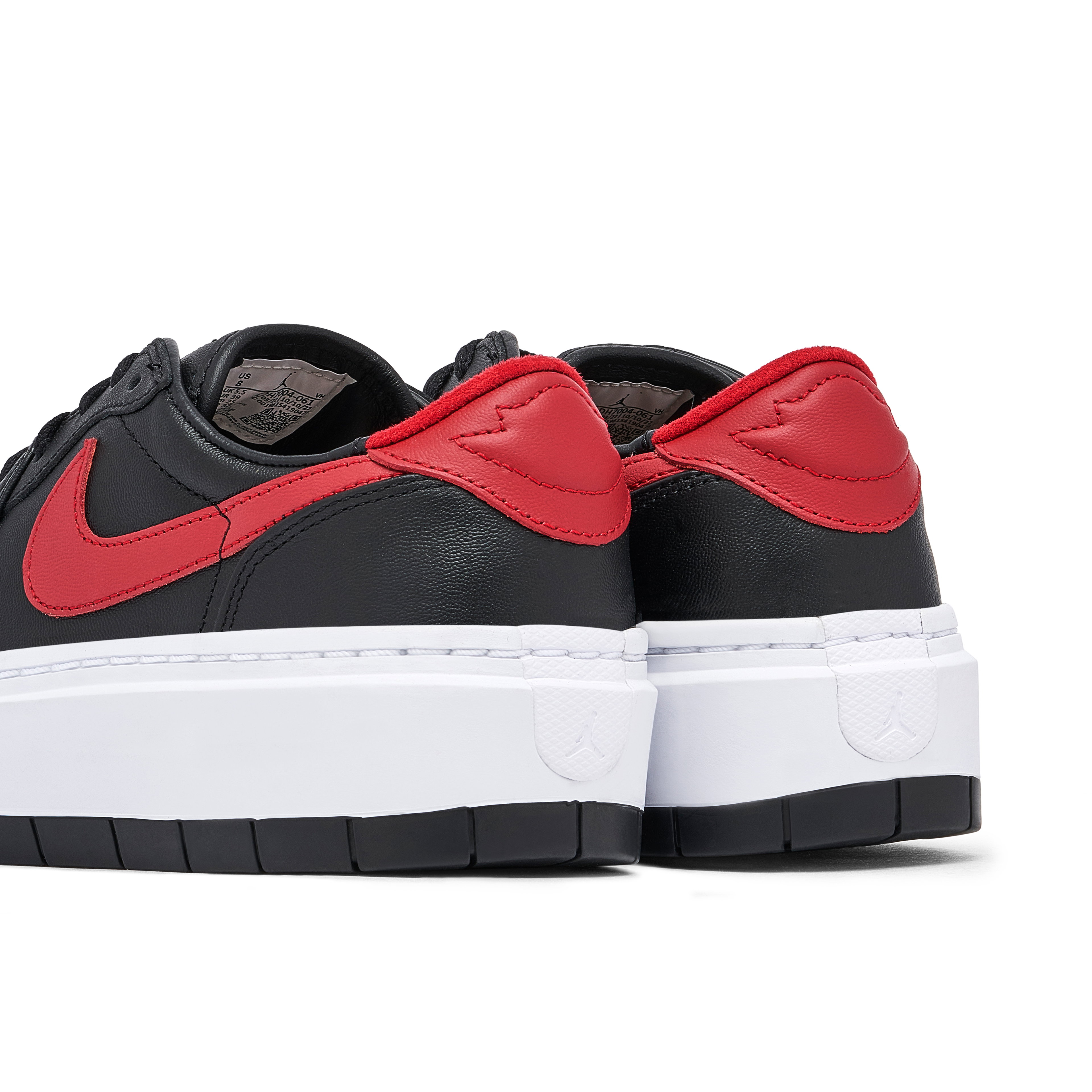 Air Jordan 1 Elevate Low Black Gym Red Womens