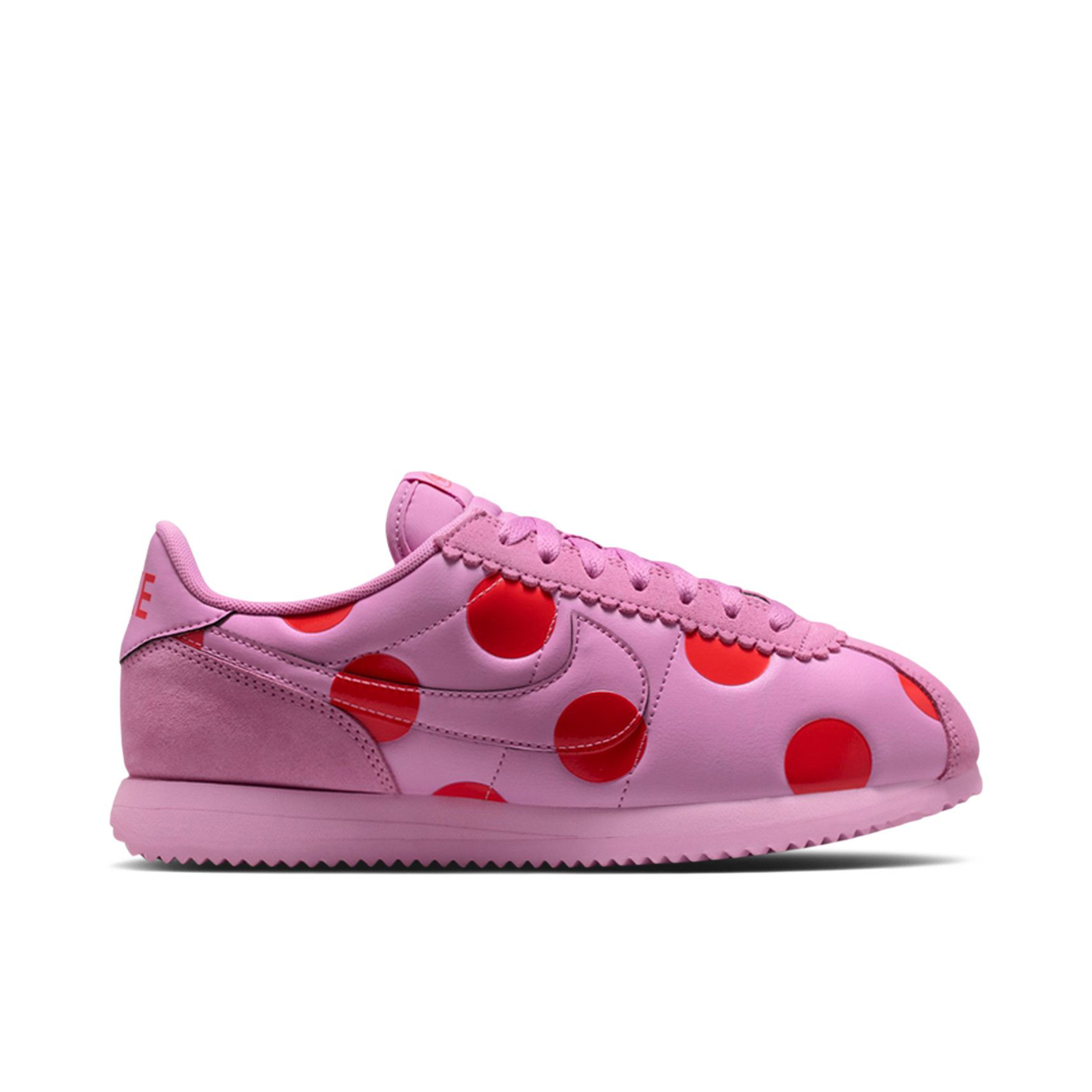 Nike Cortez Polka Dots Light Magenta Bright Crimson Womens