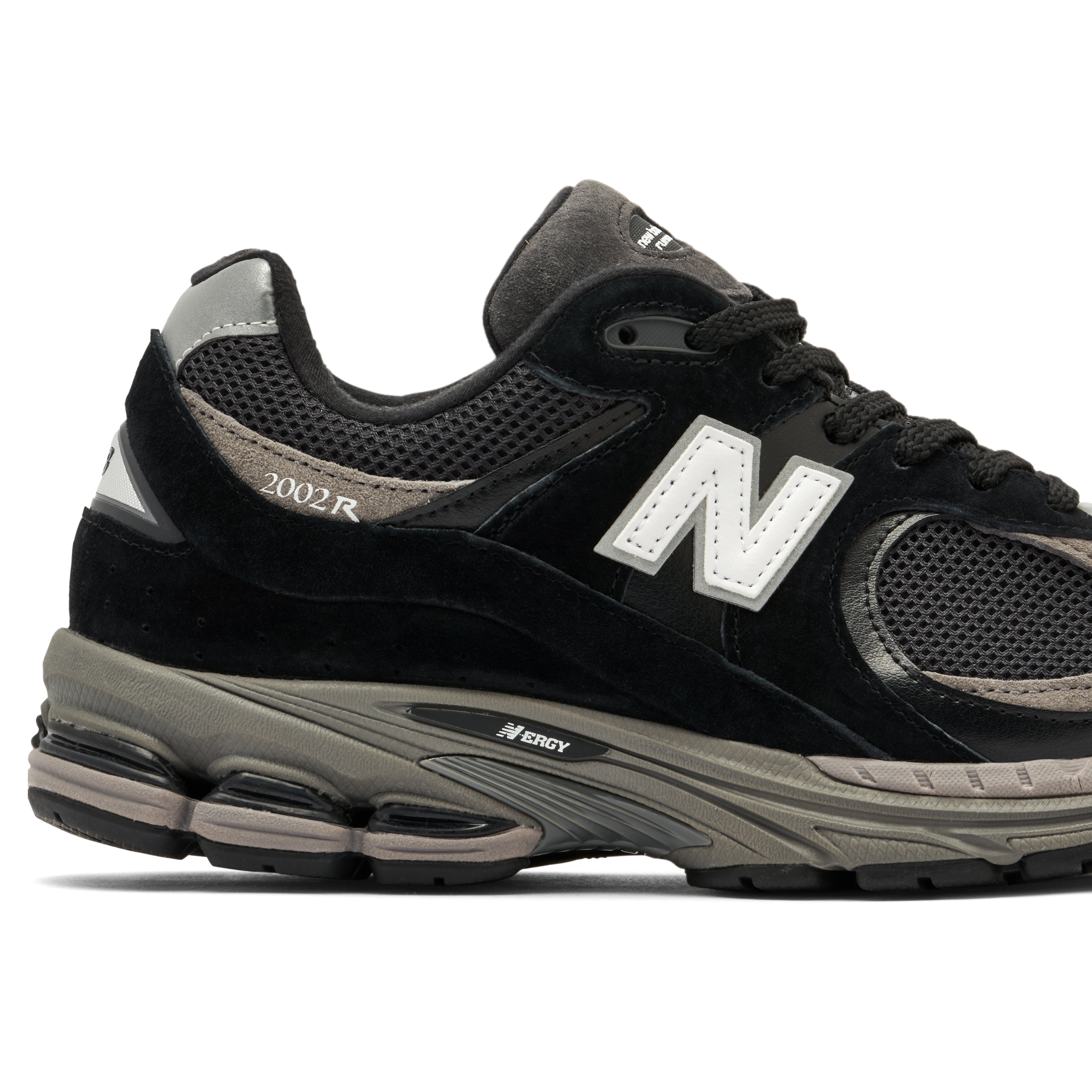 New Balance 2002R Black Dark Grey | M2002RR1 | Laced