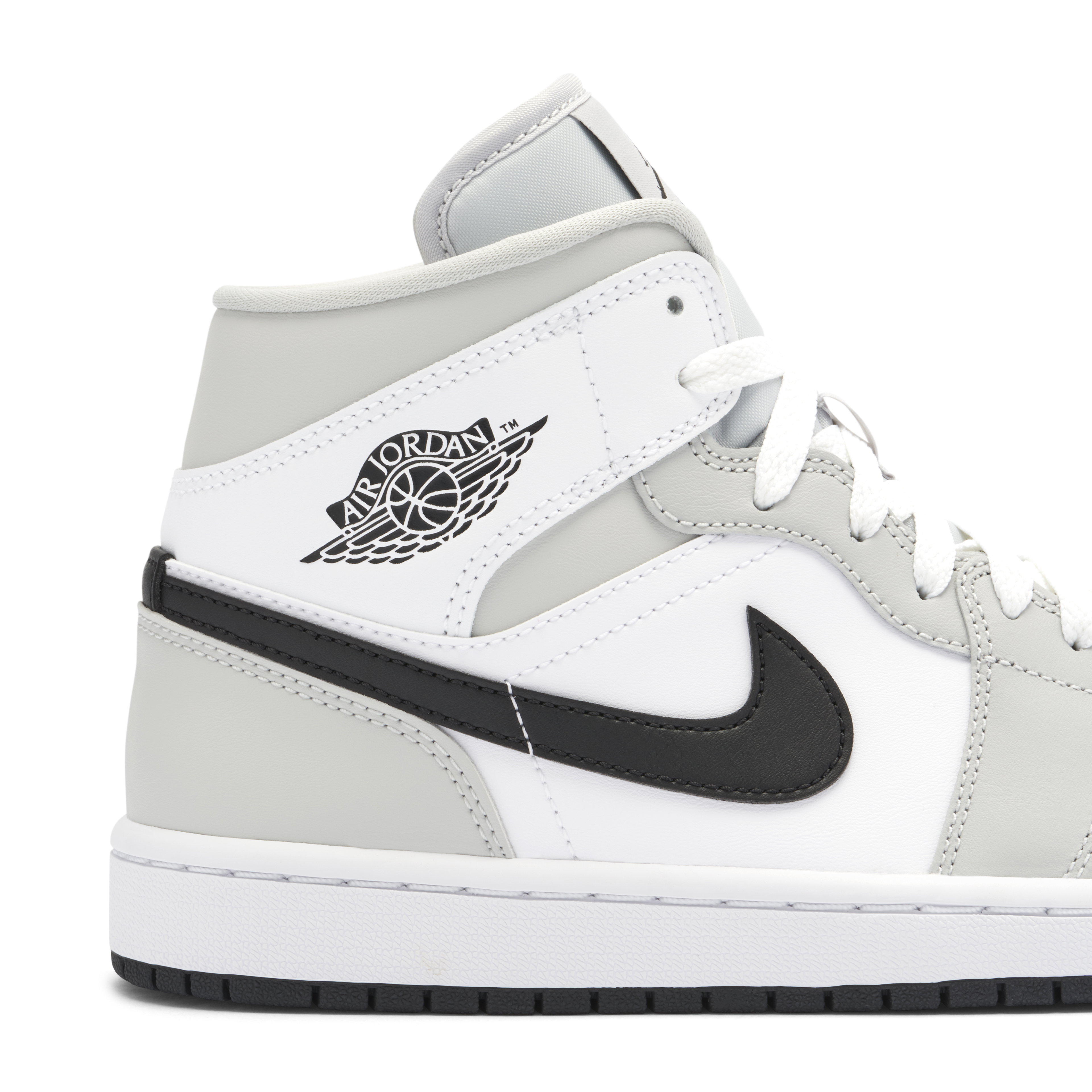 Air Jordan 1 Mid Light Smoke Grey Femme
