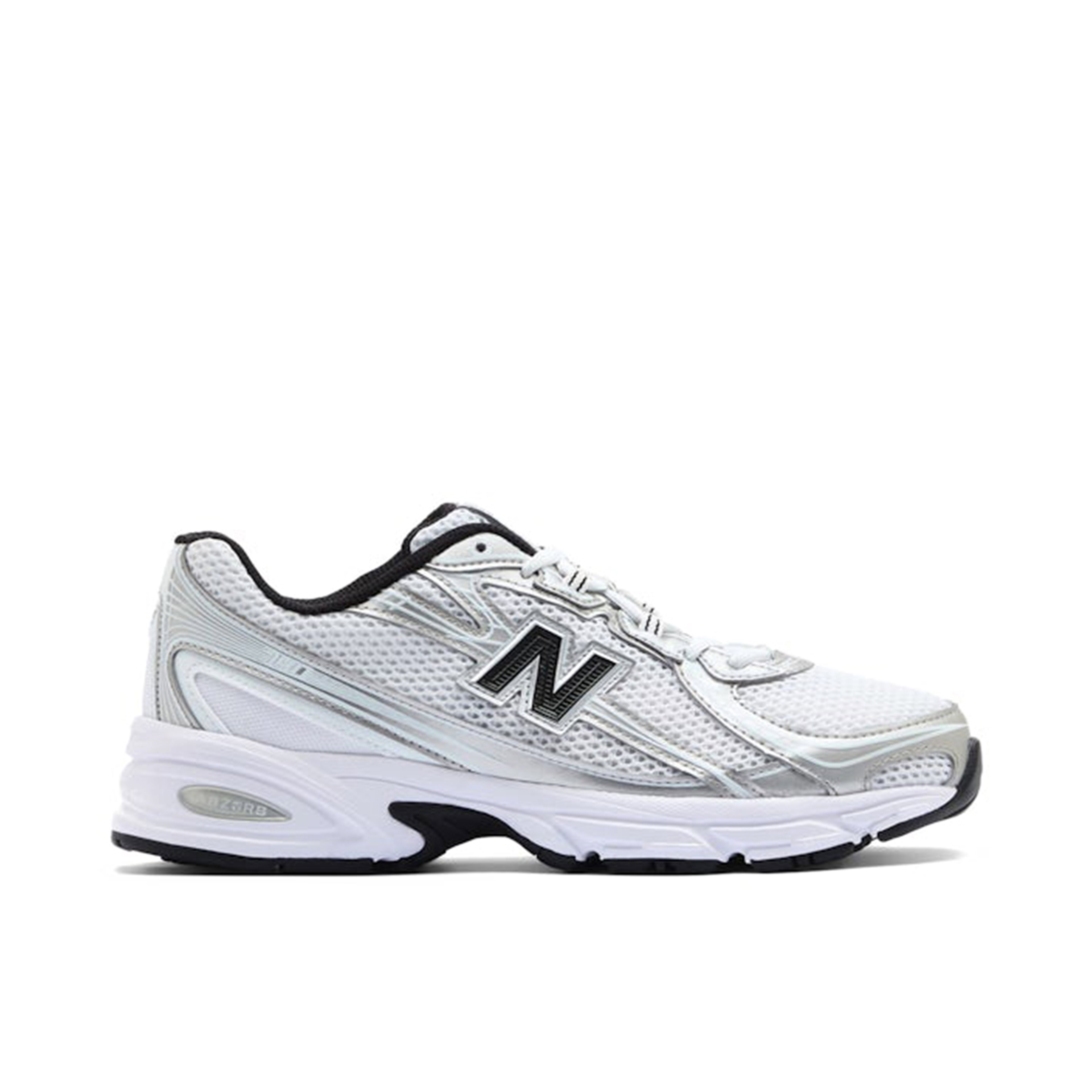 New Balance 740 White Silver Metallic Navy