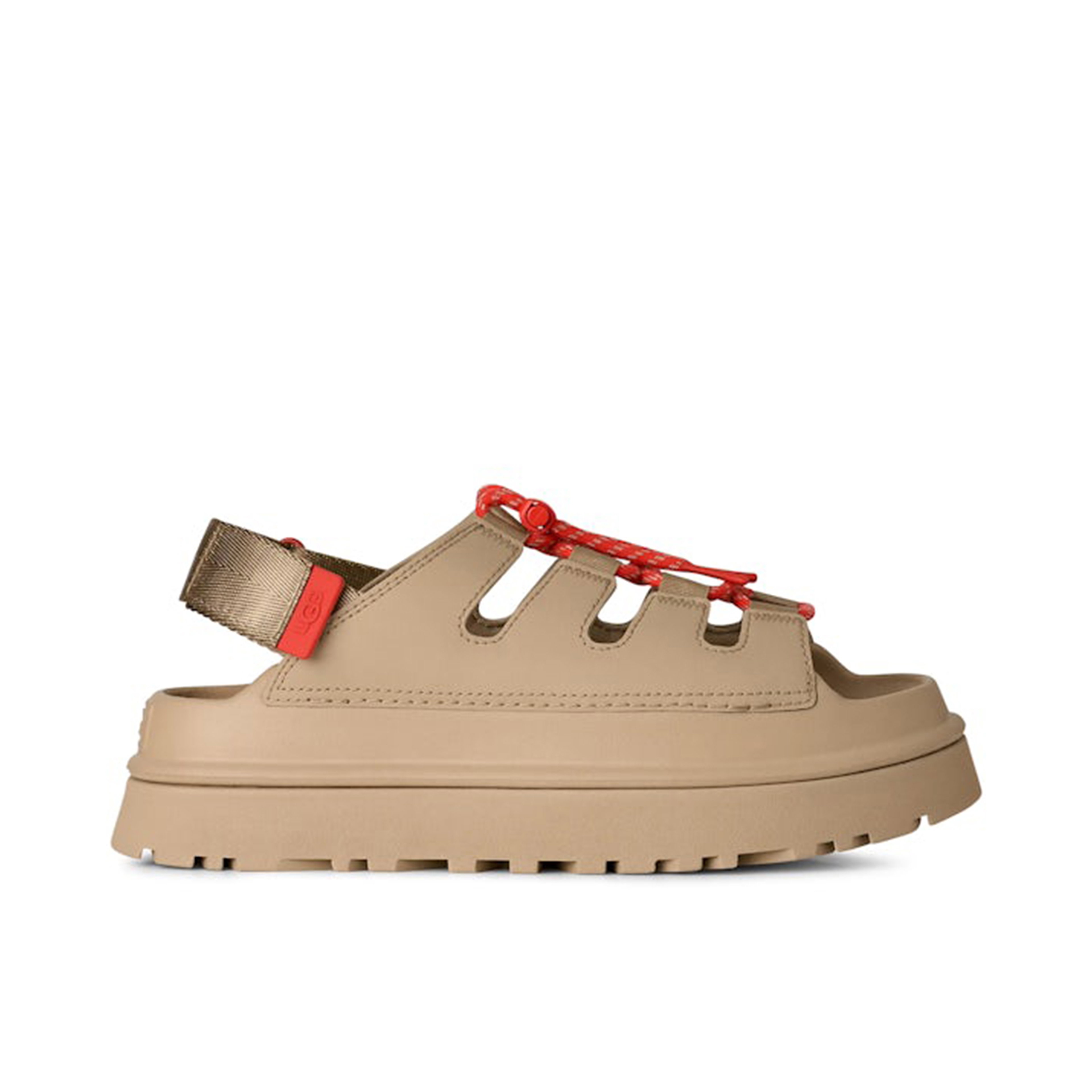 UGG GoldenGlow Toggle Sandal Mustard Seed Womens
