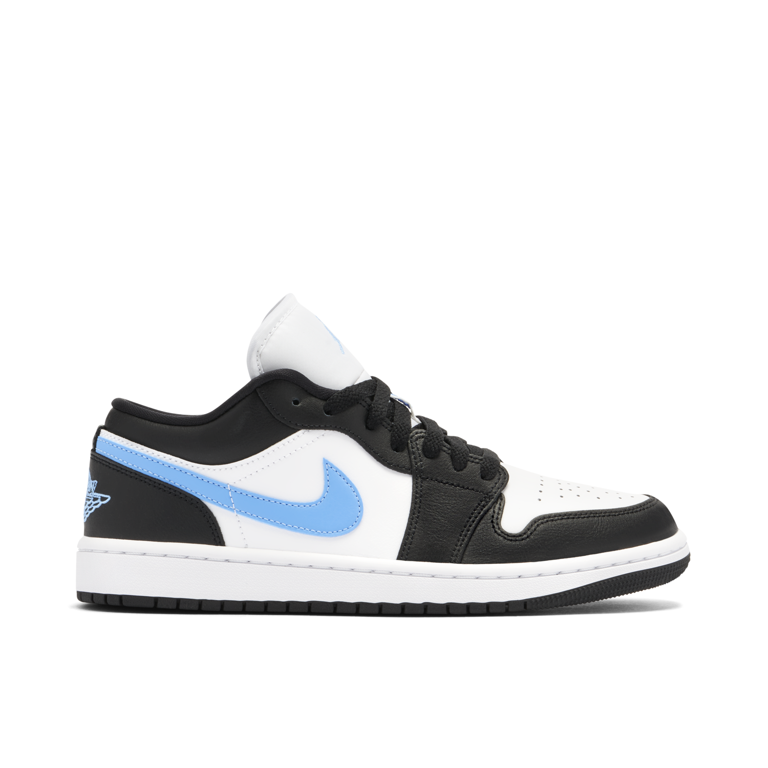 Air Jordan 1 Low Black University Blue Womens