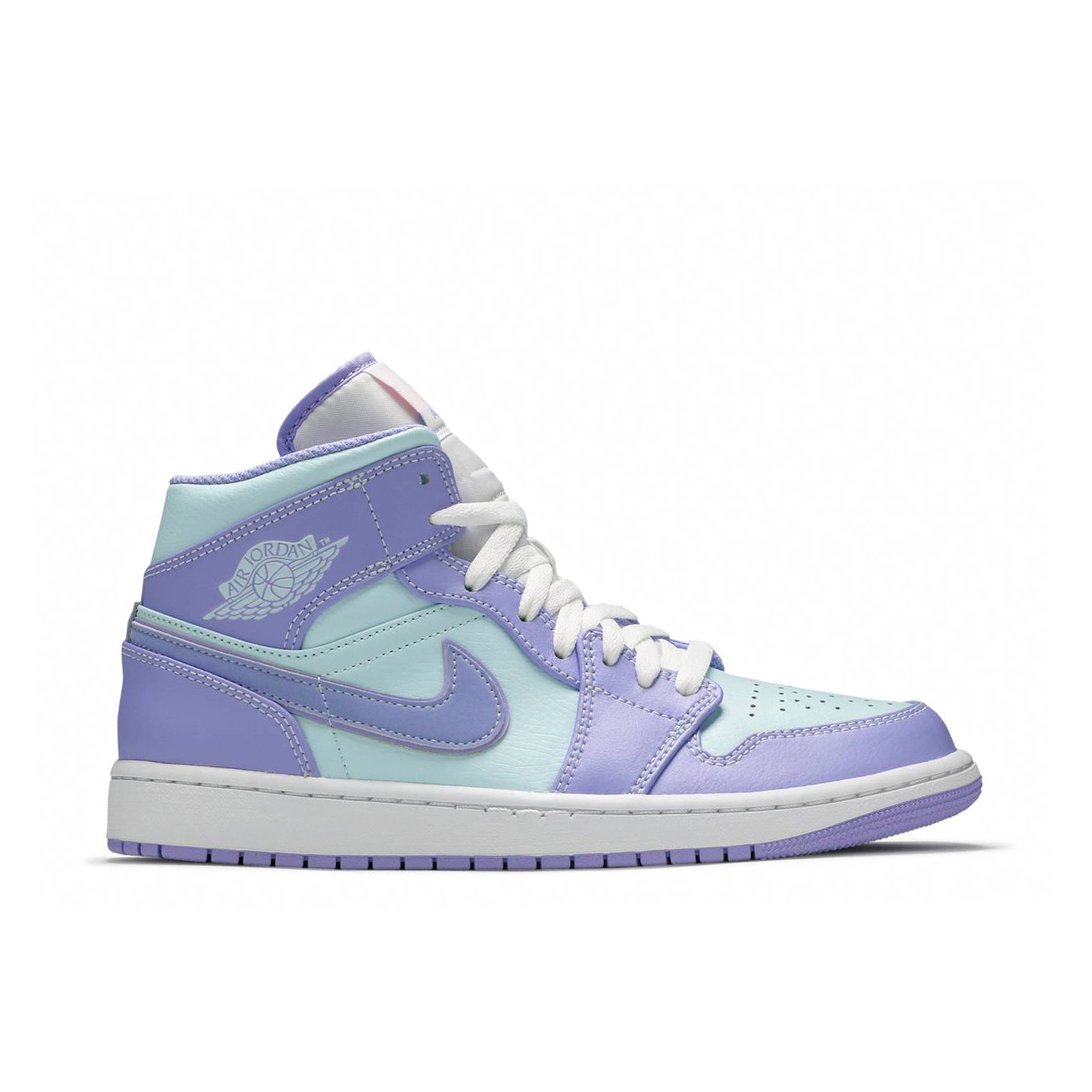 Air Jordan 1 Mid Purple Aqua | 554724-500 | Laced