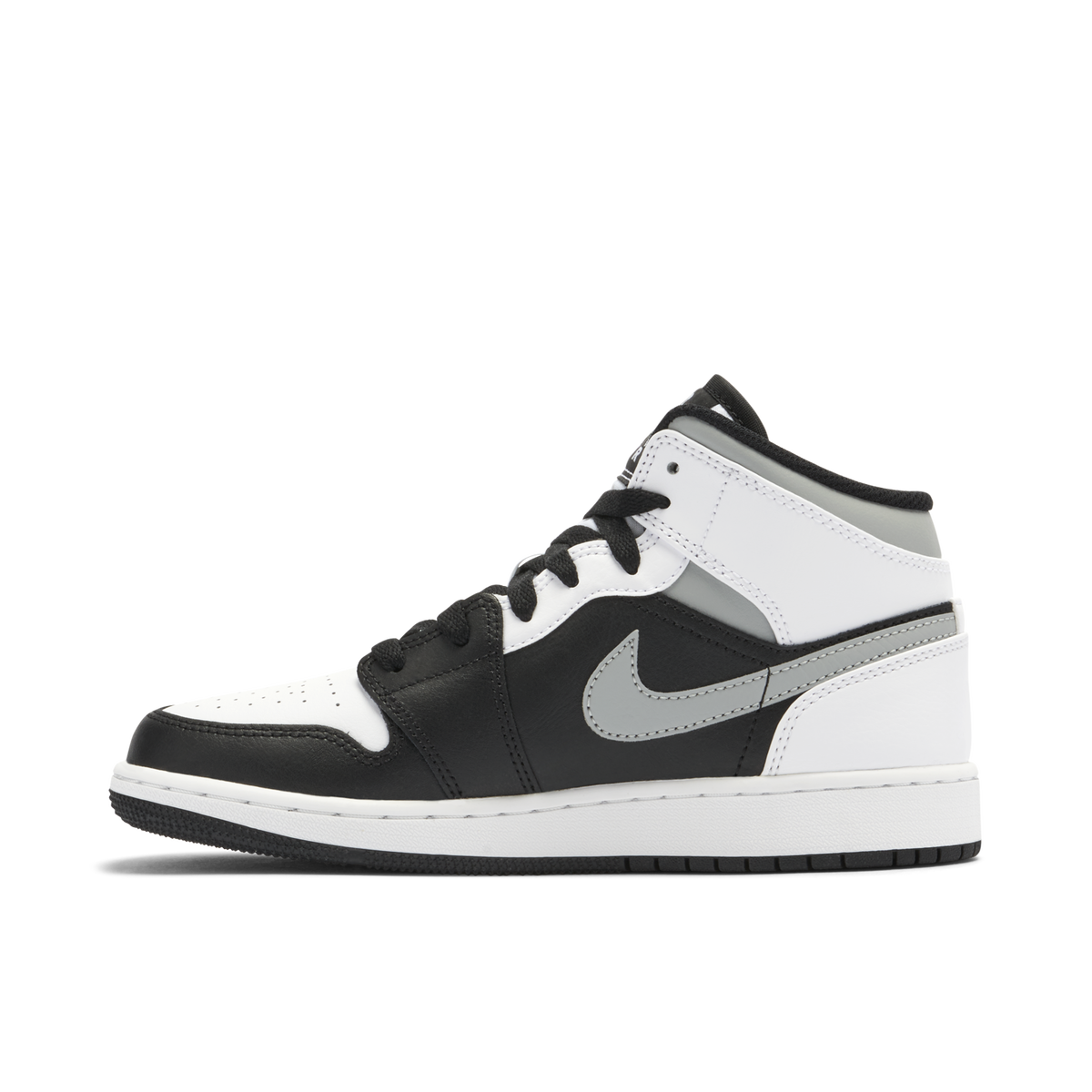 Air Jordan 1 Mid White Shadow GS | 554725-073 | Laced