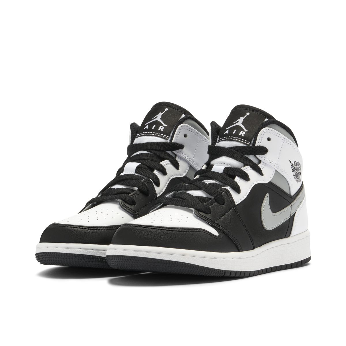 Air Jordan 1 Mid White Shadow GS | 554725-073 | Laced