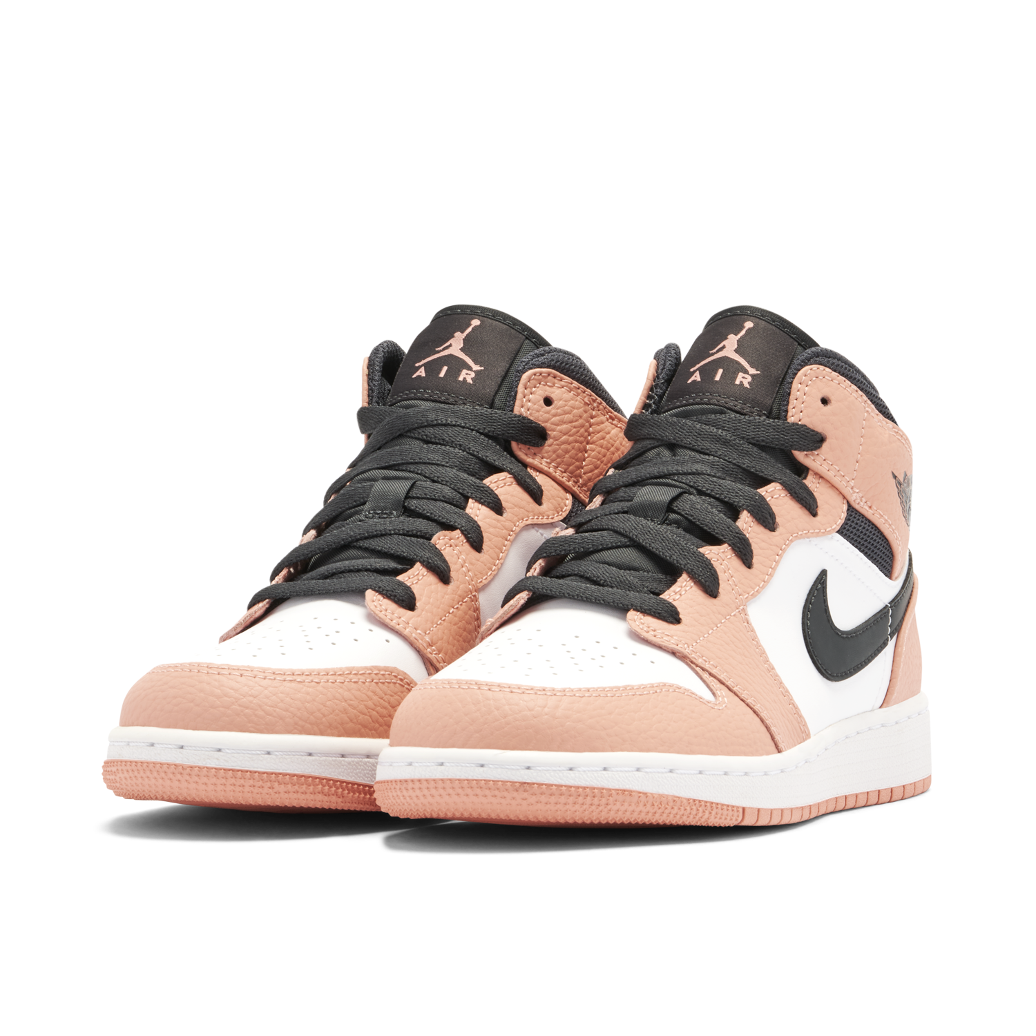 Air Jordan 1 Mid Pink Quartz GS