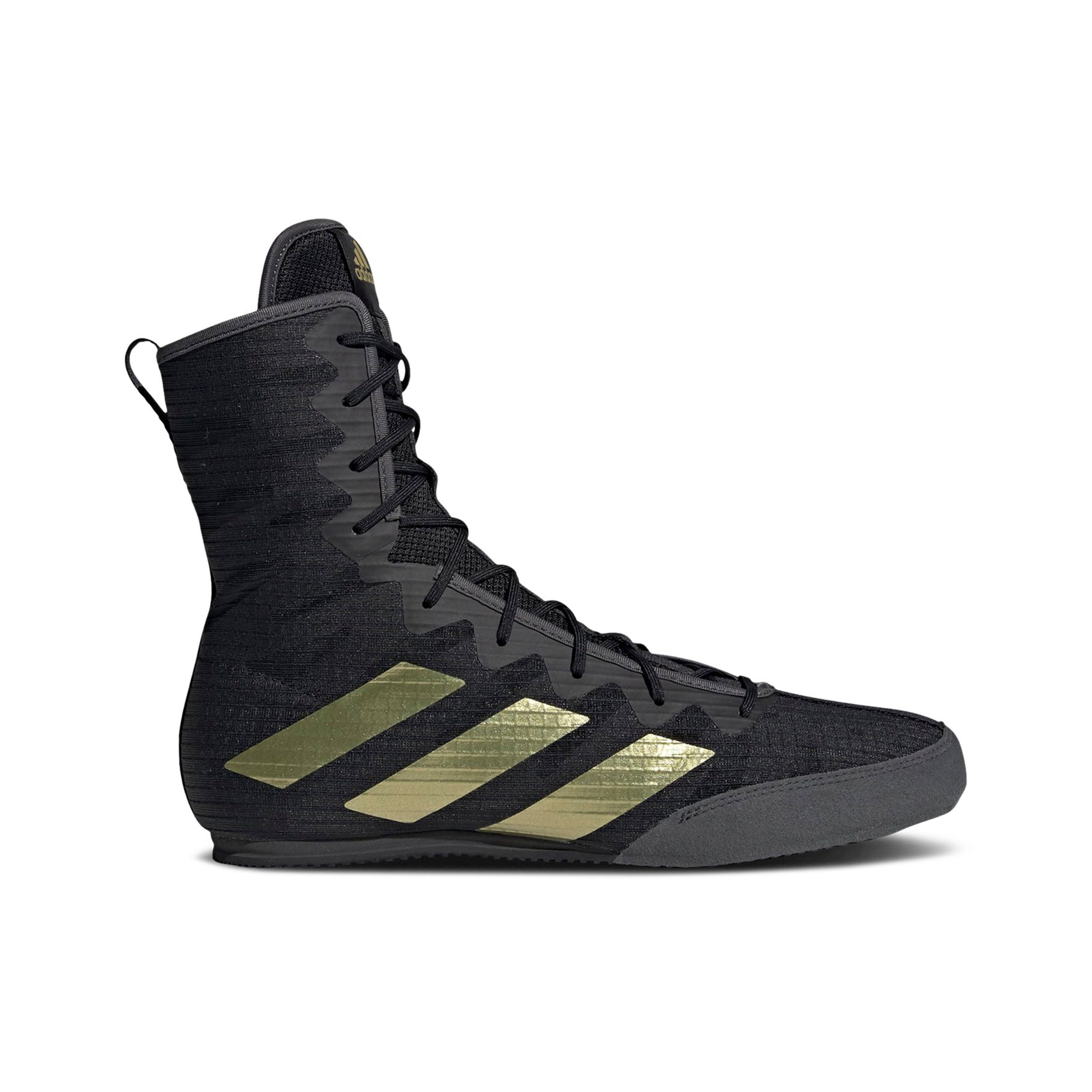 Adidas Box Hog 4 Core Black Gold Metallic Grey