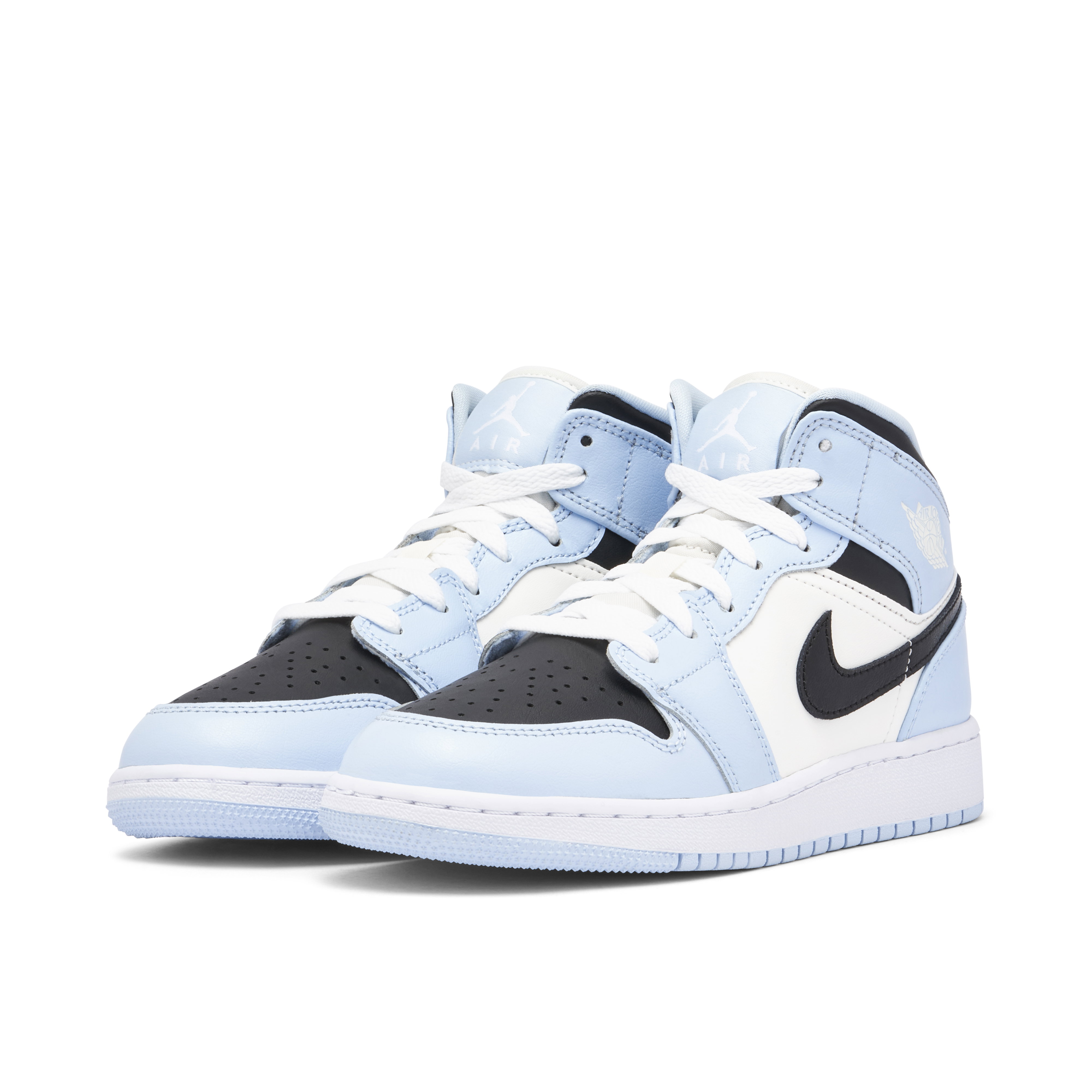Air Jordan 1 Mid Ice Blue GS | 555112-401 | Laced
