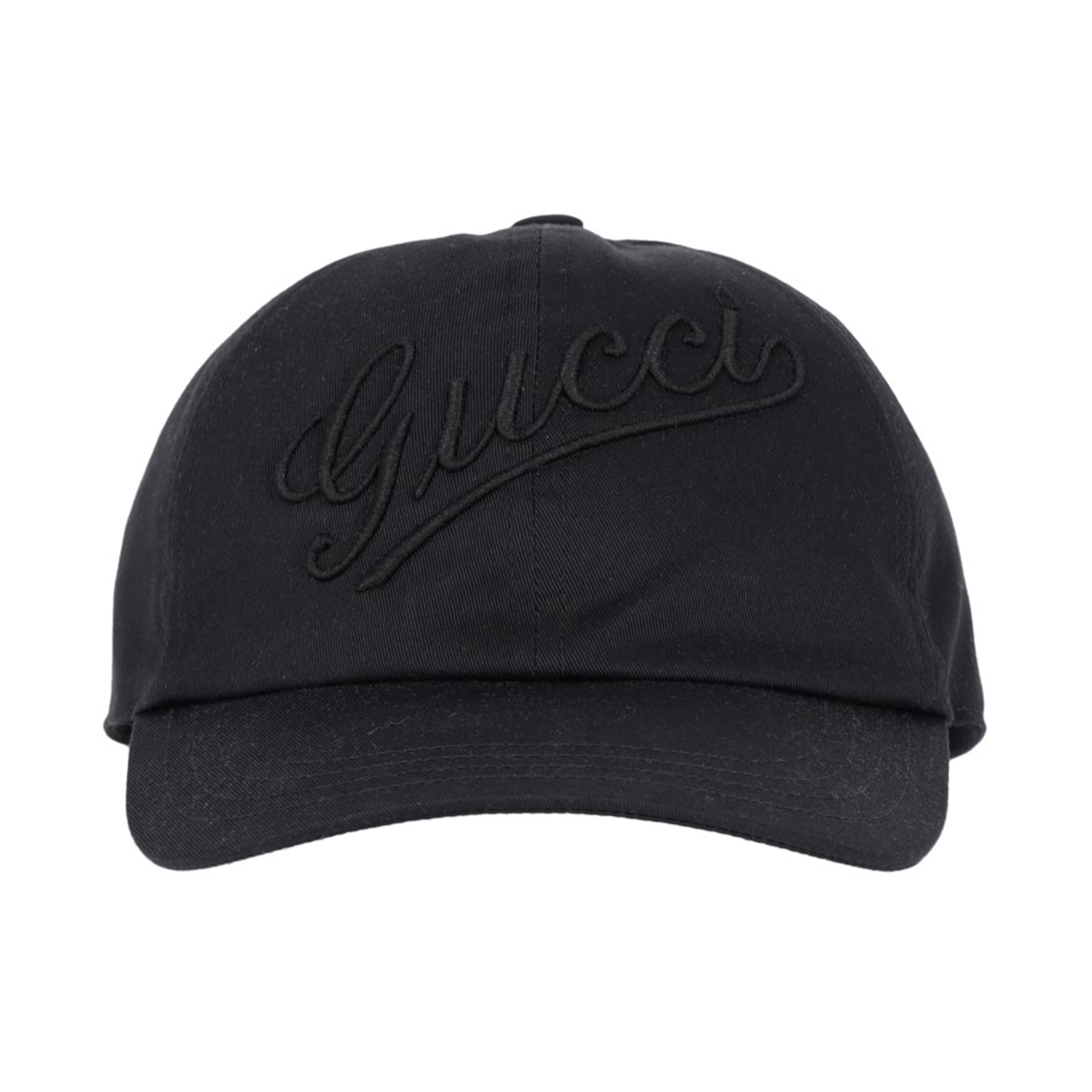 Gucci Logo Baseball Cap Black