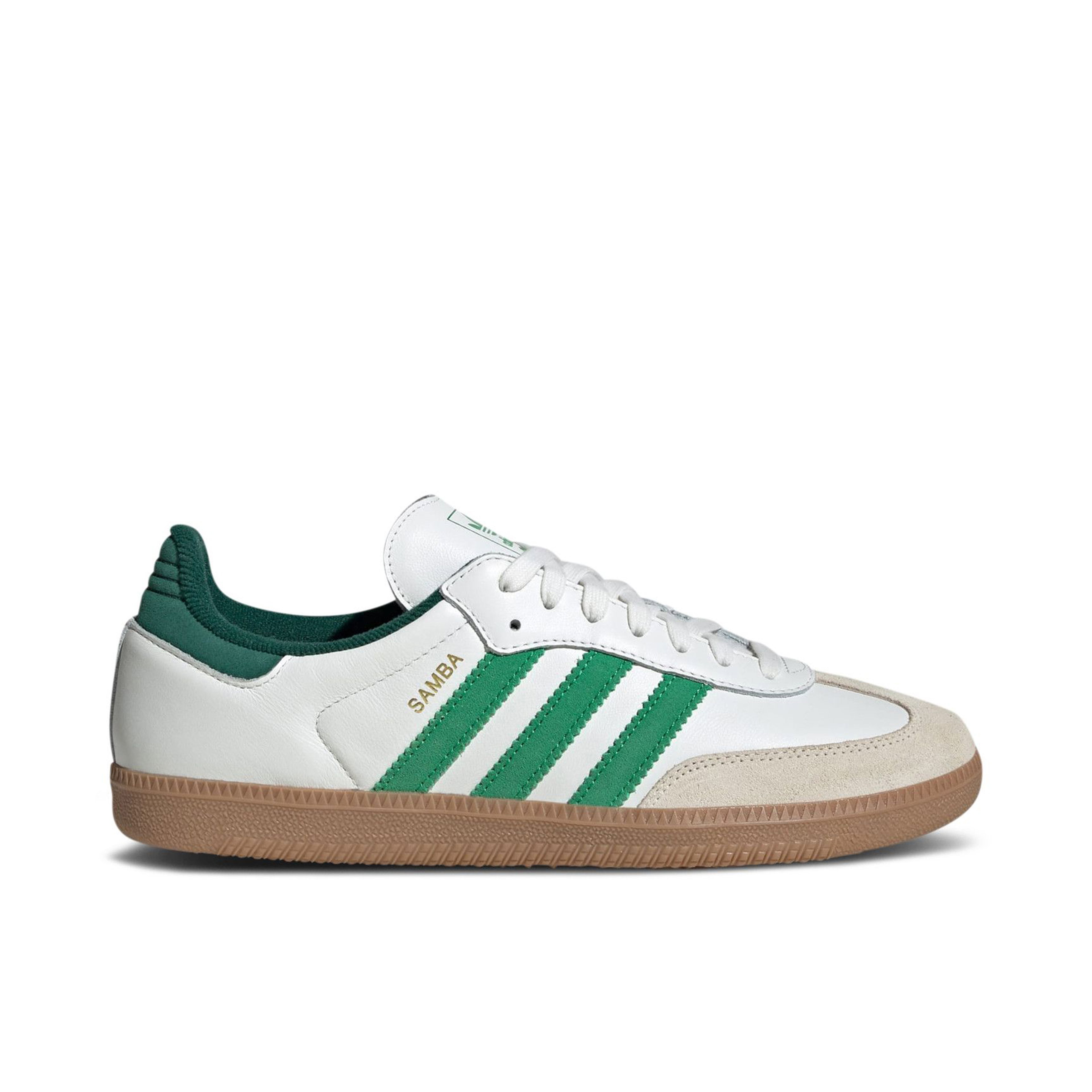 Adidas Samba OG White Green Collegiate Green