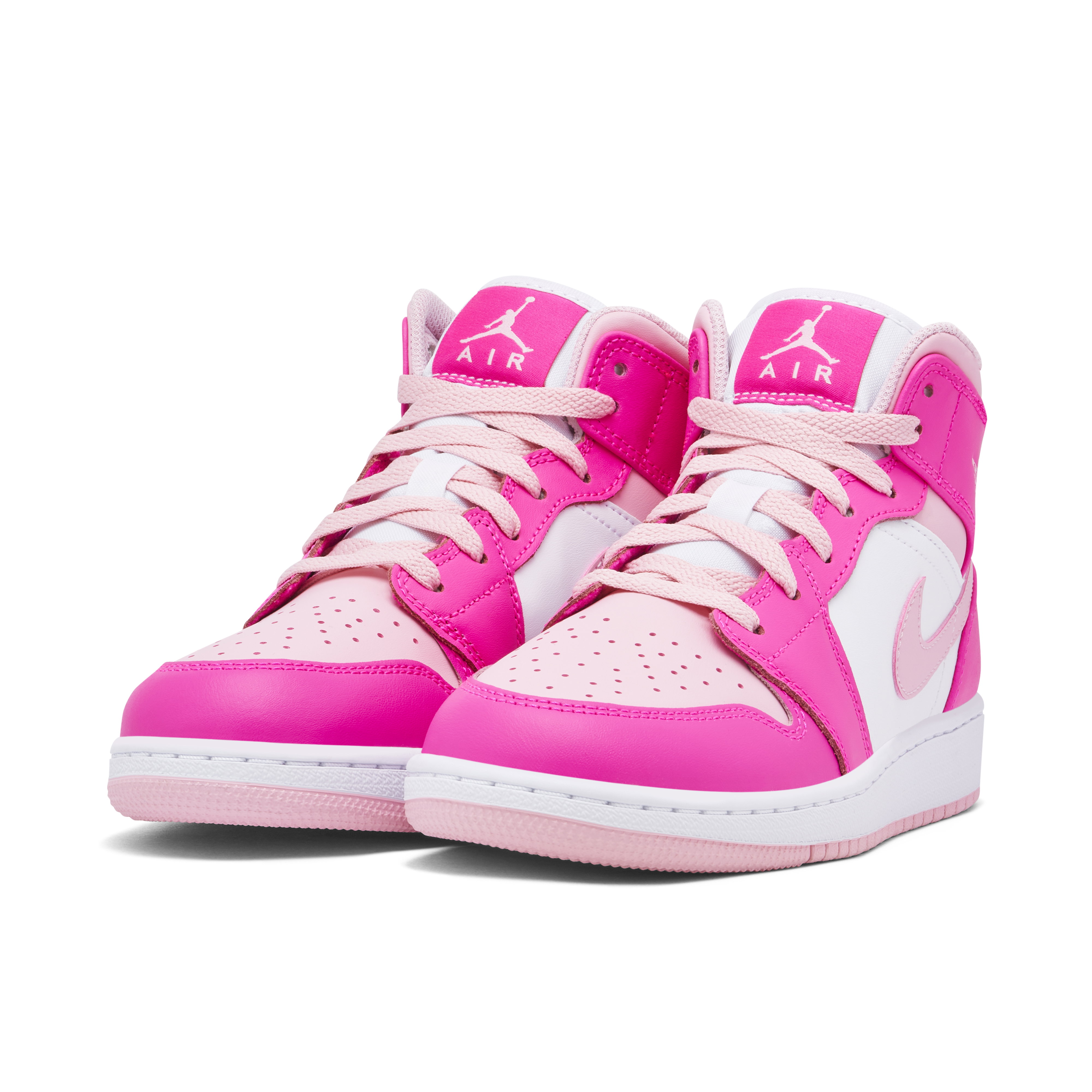 Air Jordan 1 Mid Fierce Pink GS | FD8780-116 | Laced