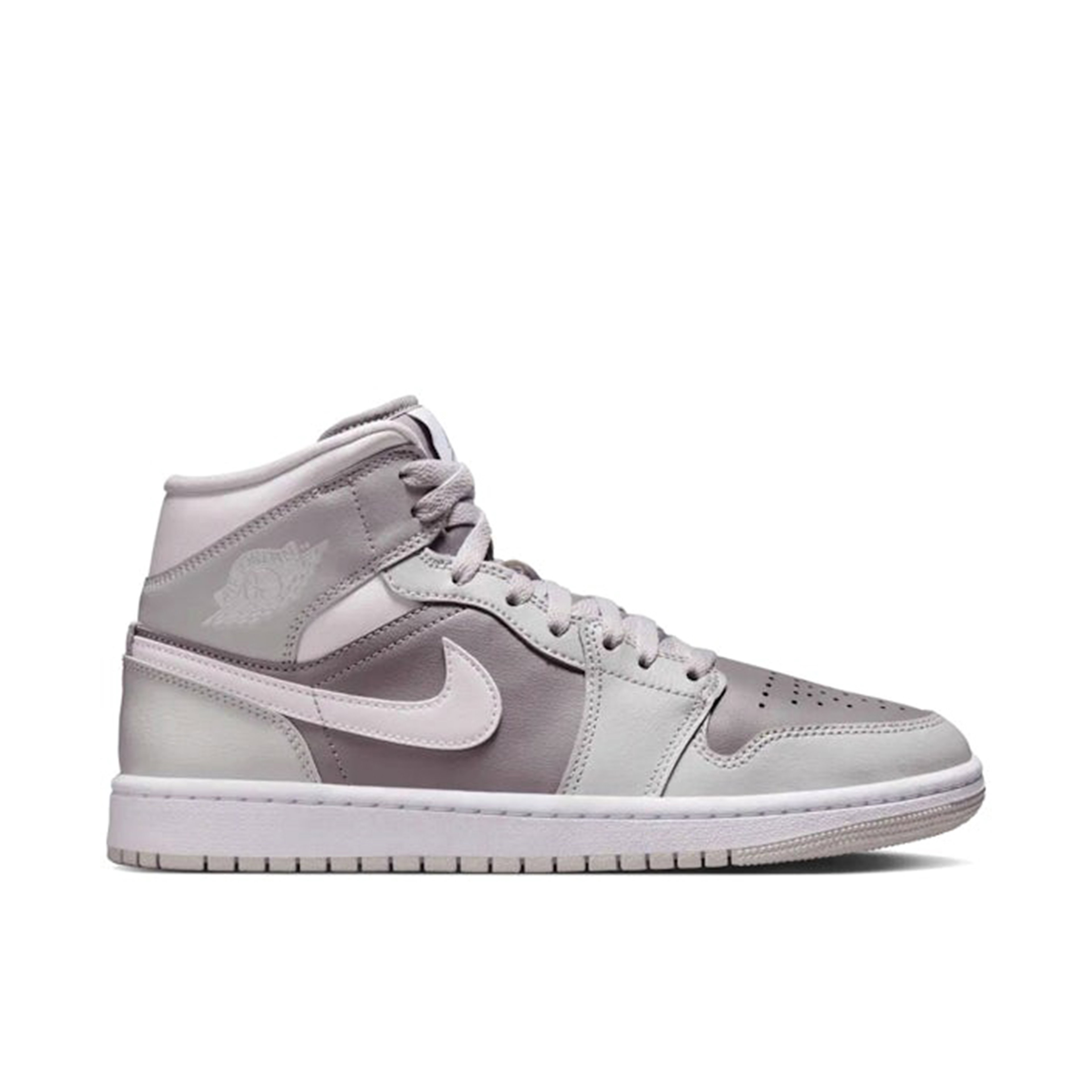 Air Jordan 1 Mid Photon Dust Atmosphere Grey Womens