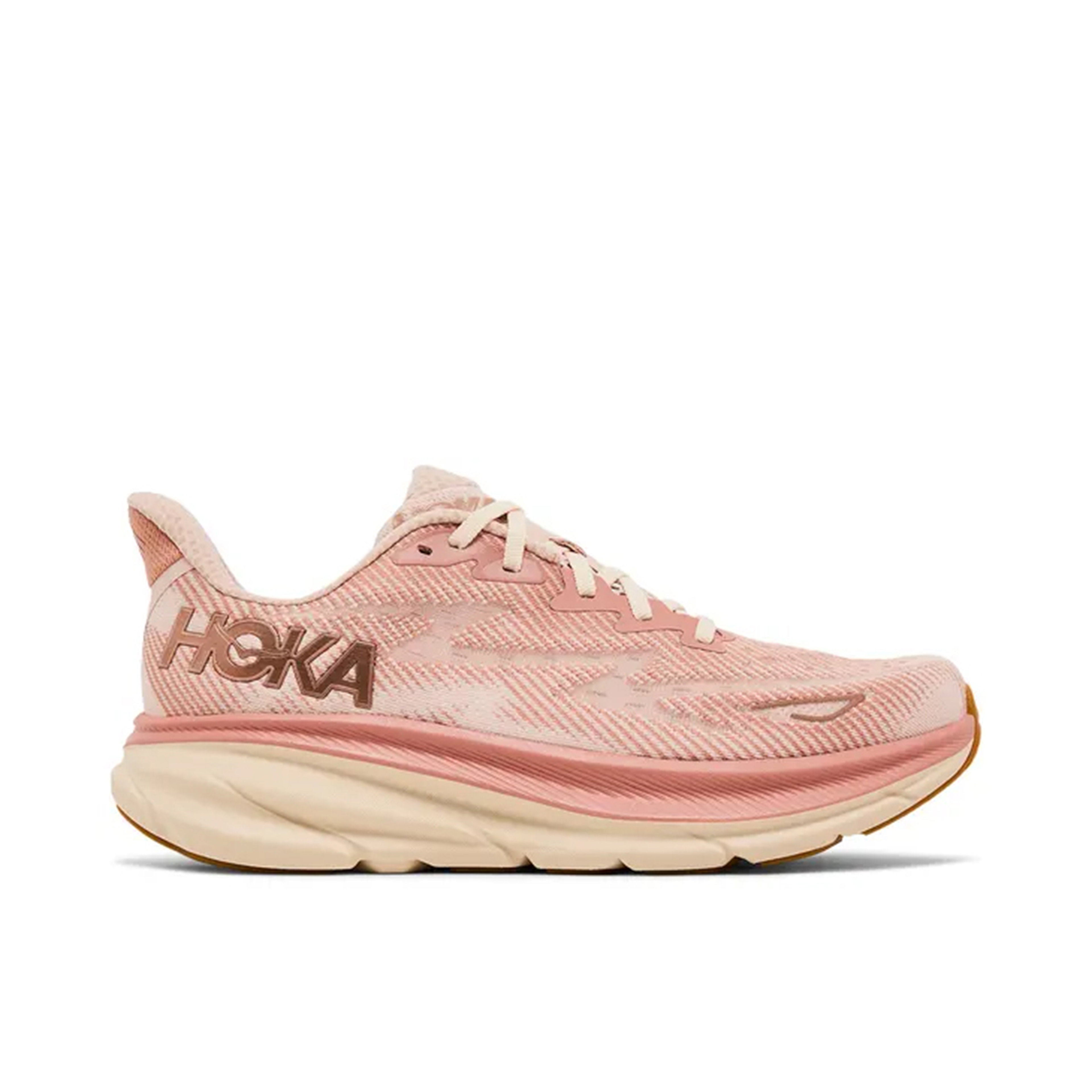 Hoka One One Clifton 9 Sandstone Cream Womens