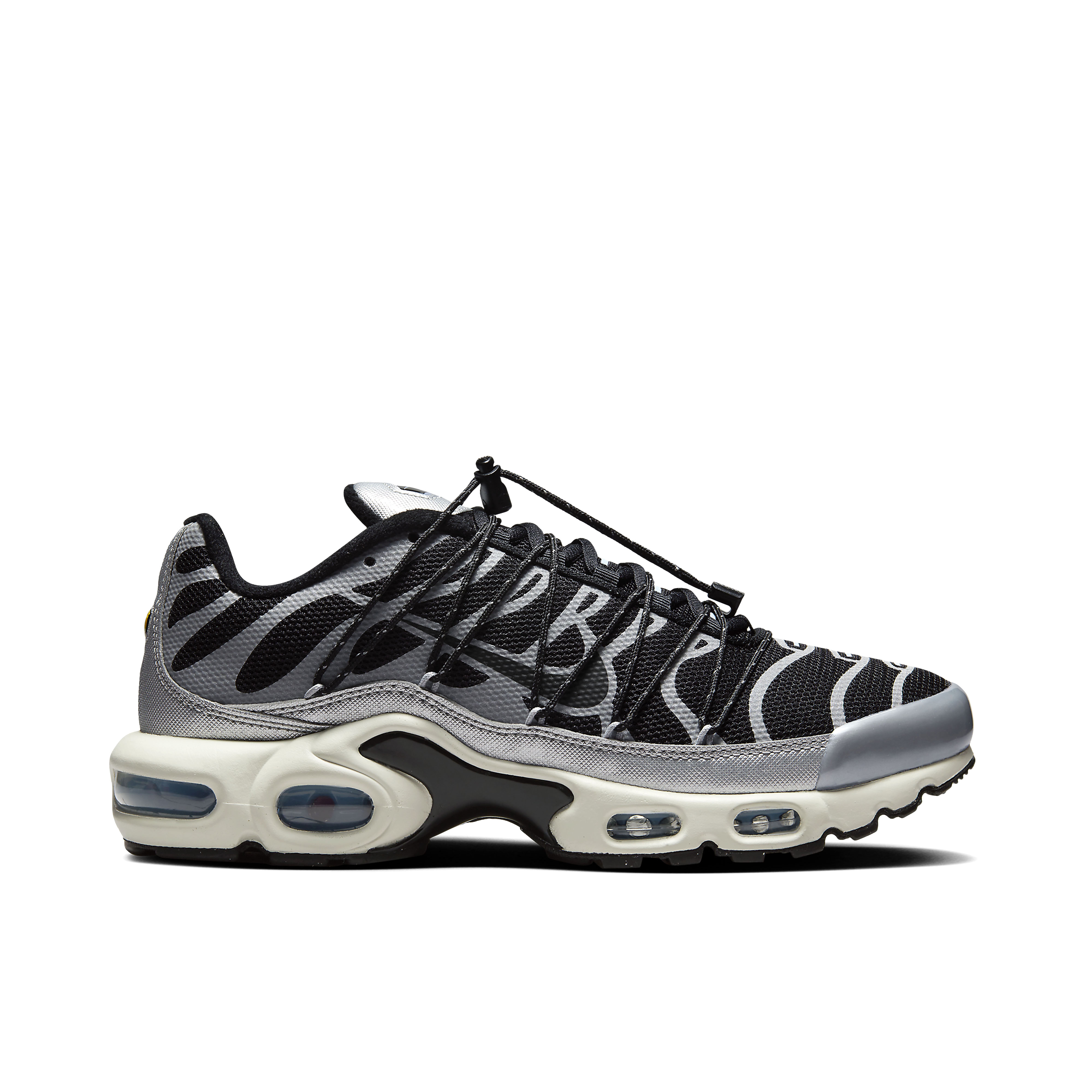 Nike TN Air Max Plus Lace Toggle Black Grey | FD0799-001 | Laced