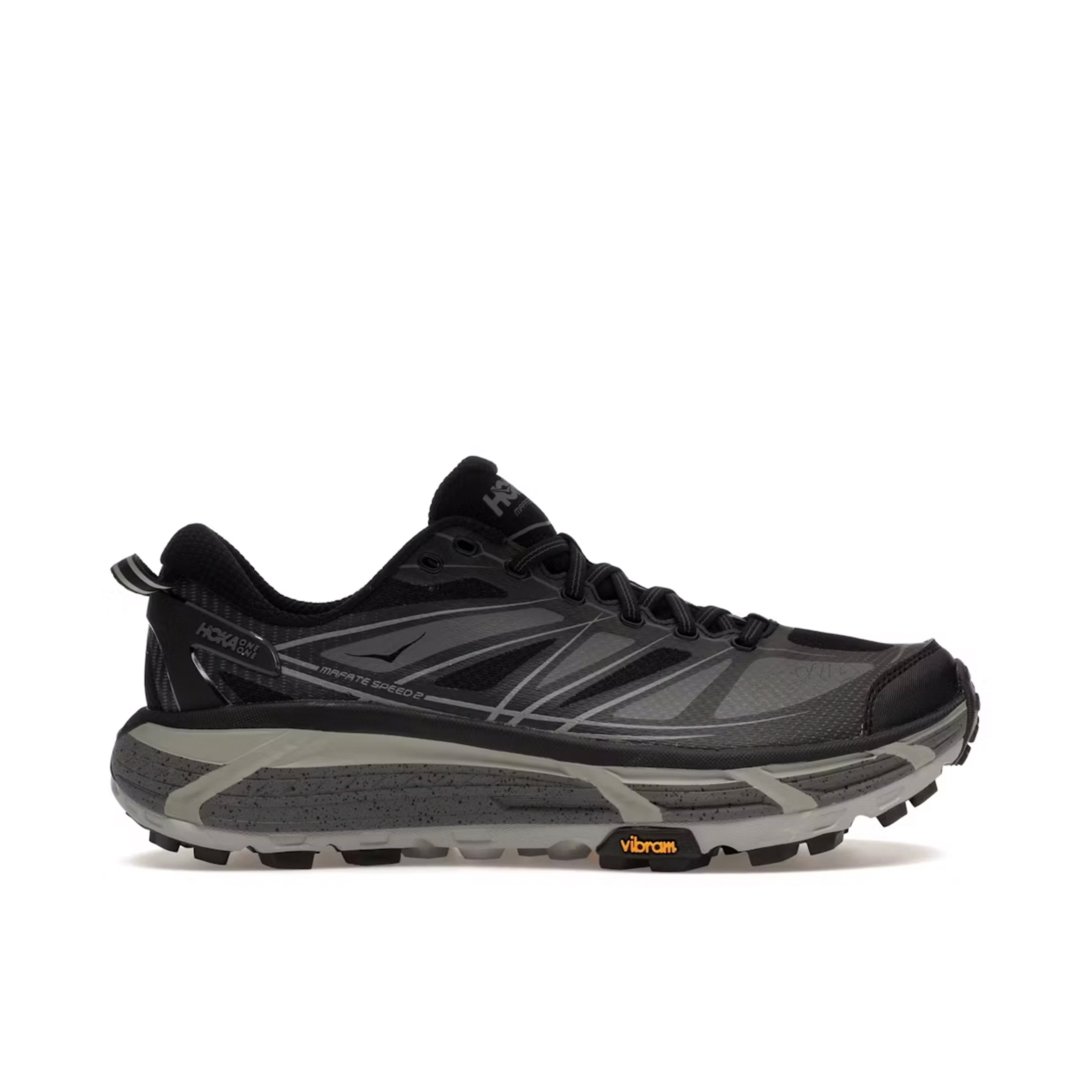 Hoka One One Mafate Speed 2 Black Castlerock
