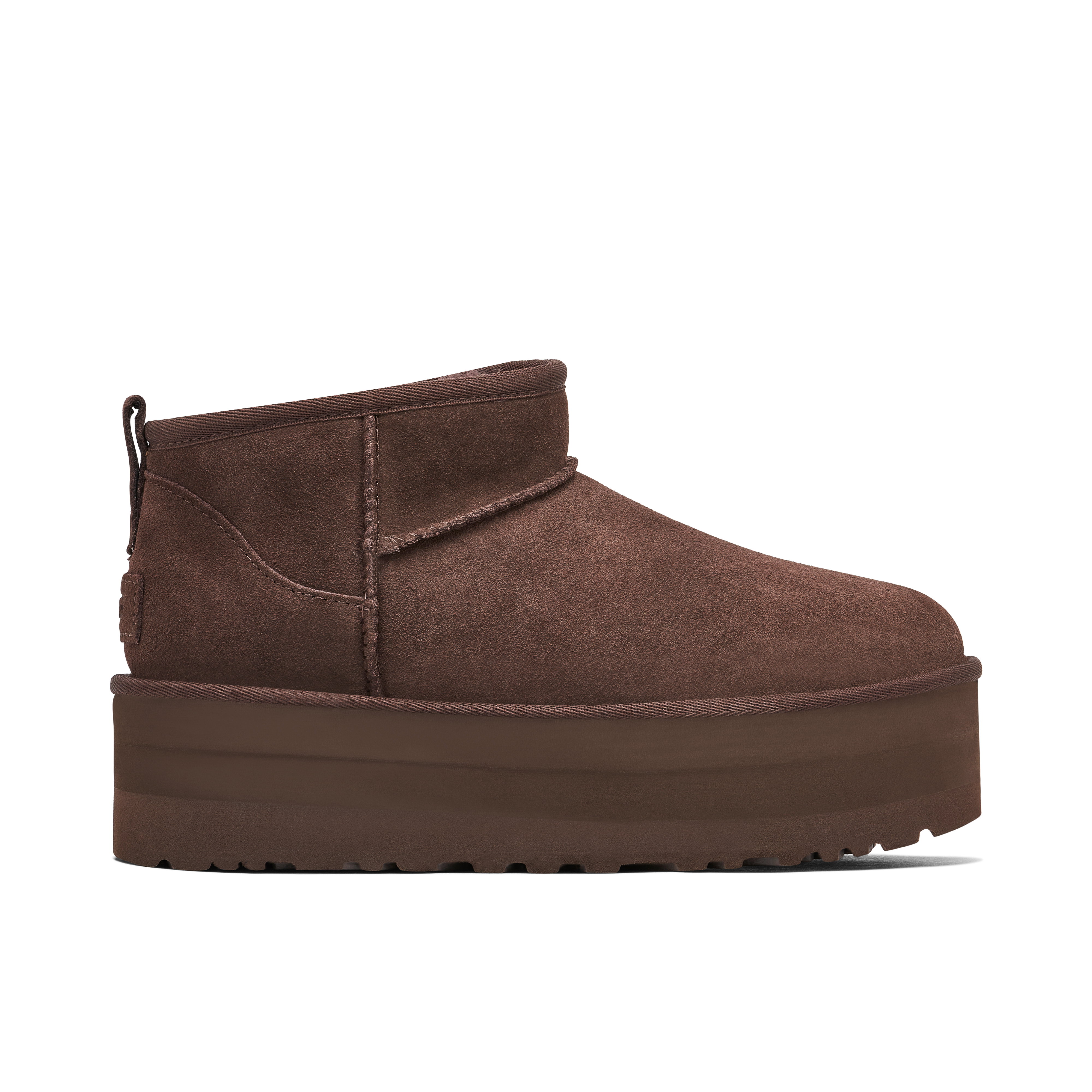 UGG Classic Ultra Mini Platform Burnt Cedar Womens | 1135092-BCDR