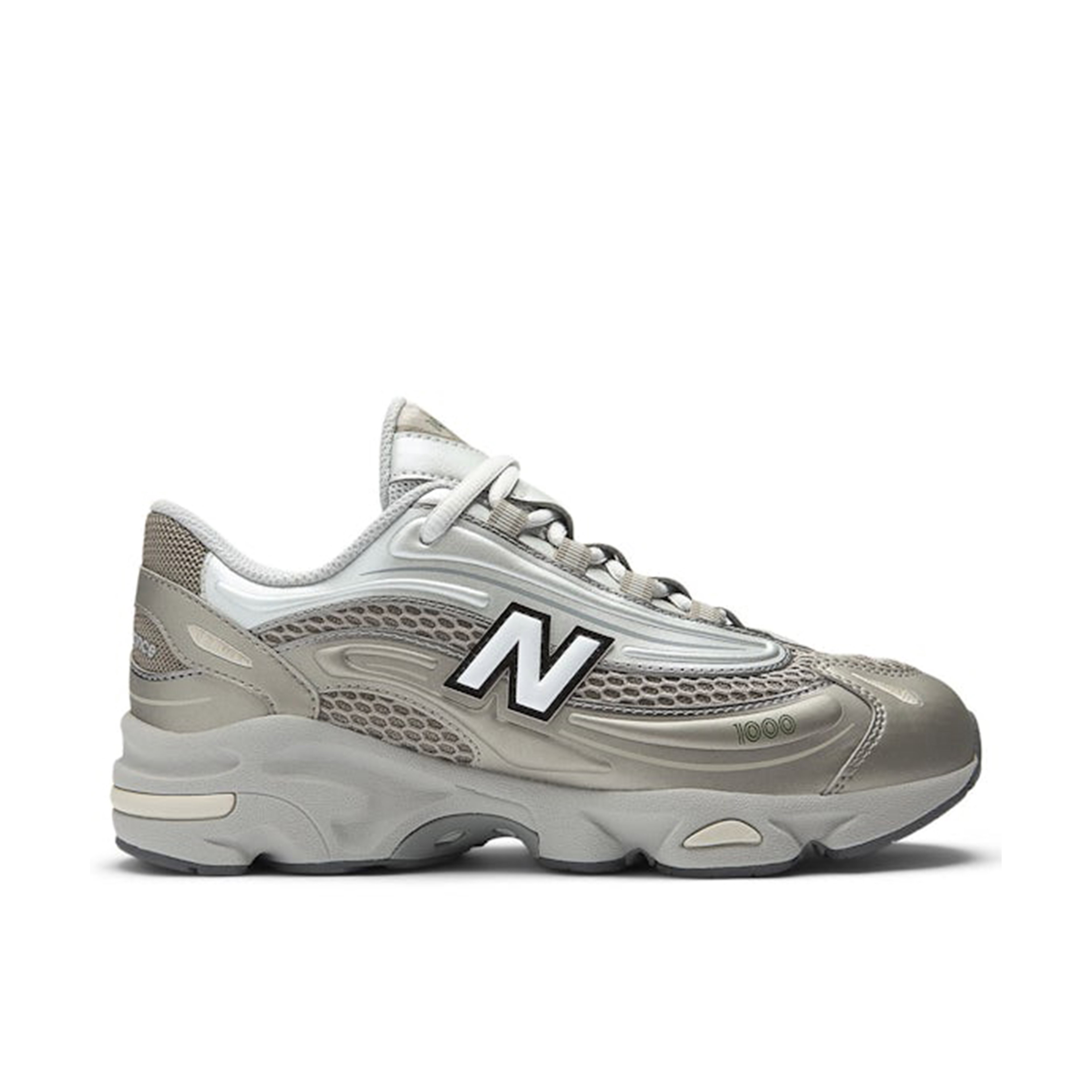 New Balance 1000 Arid Stone Light Silver Metallic GS
