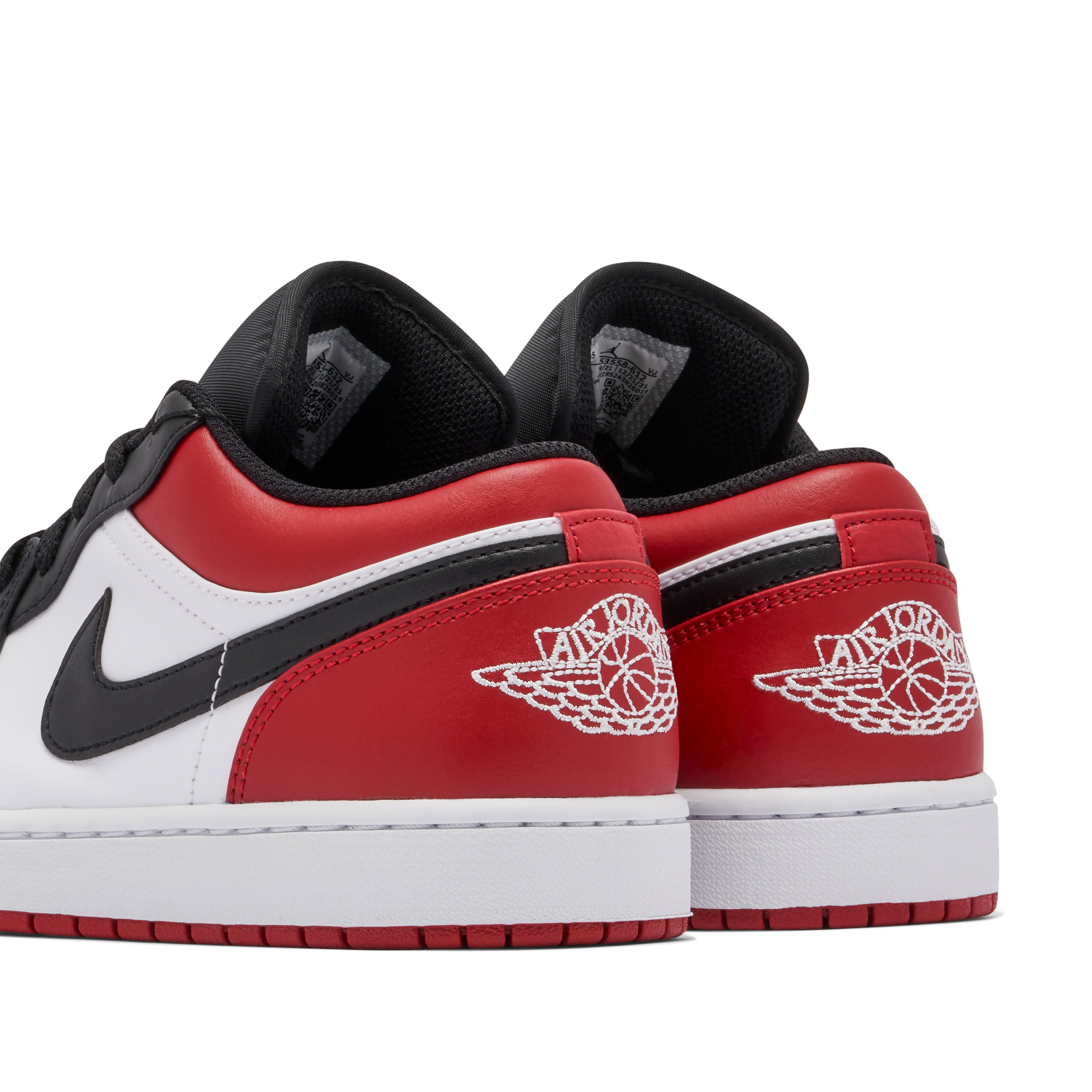 Air Jordan 1 Low Bred Toe | 553558-612 | Laced