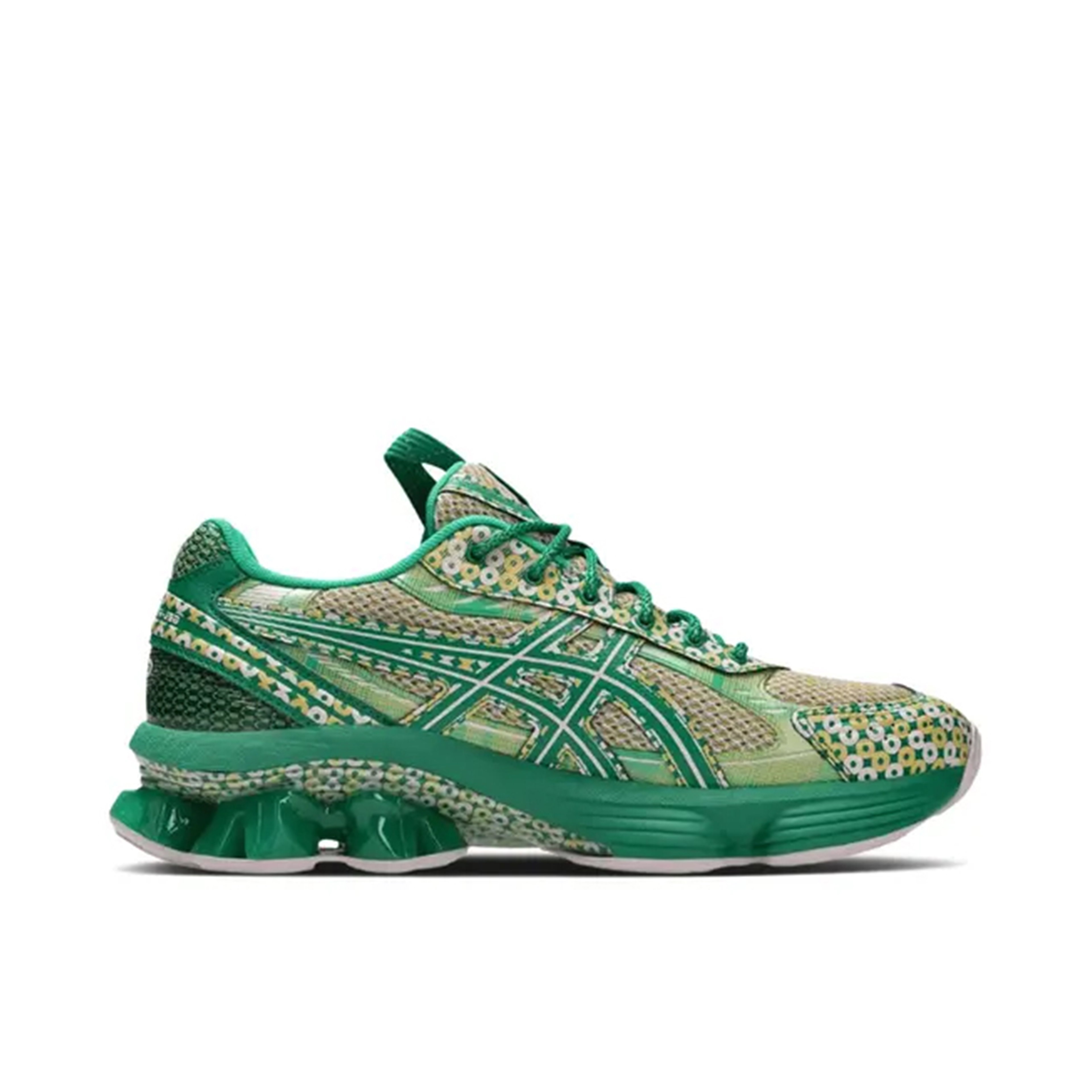 ASICS US7-S Gel-Kinetic Fluent Kiko Kostadinov Watershed Rose Kale