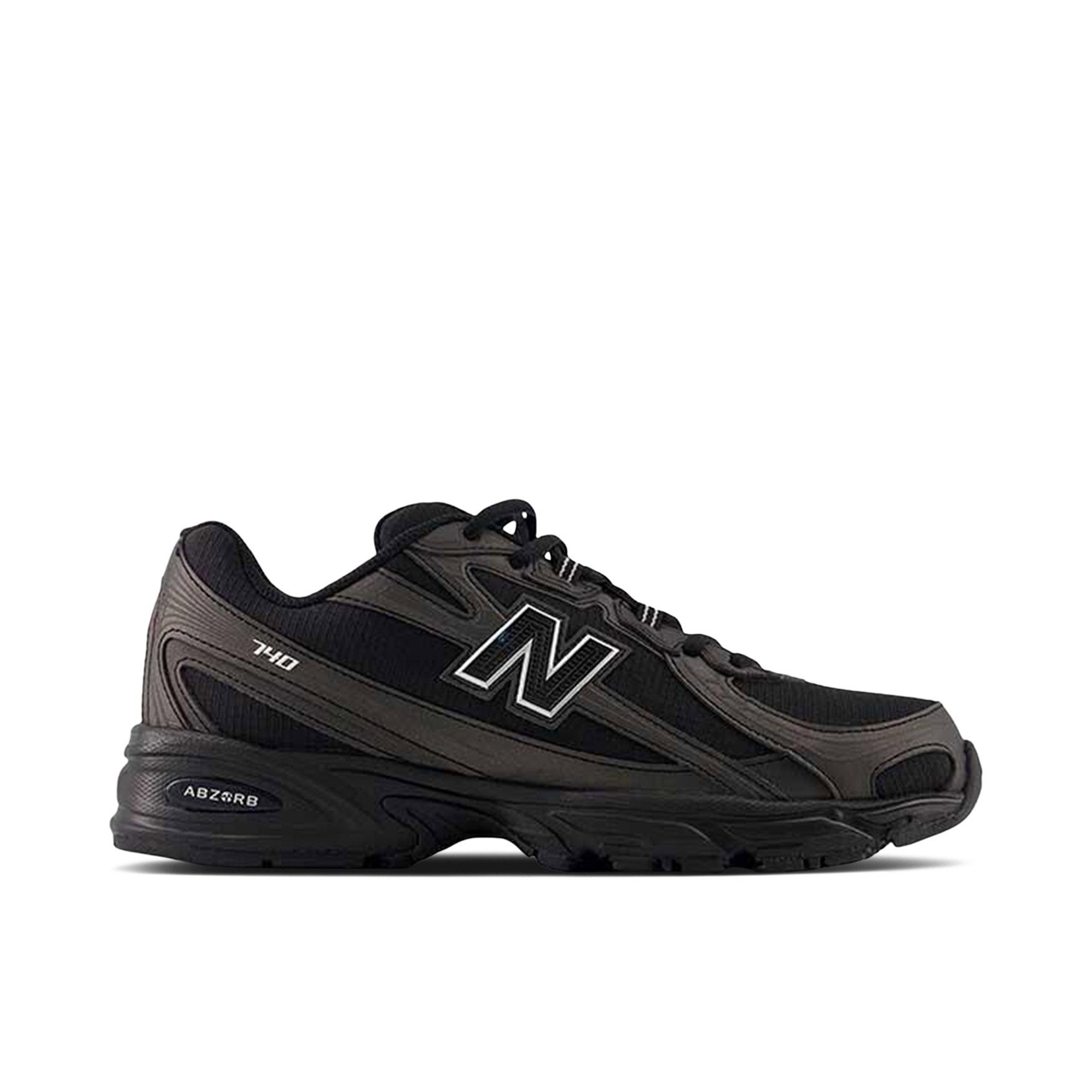 New Balance 740 Black Silver Metallic