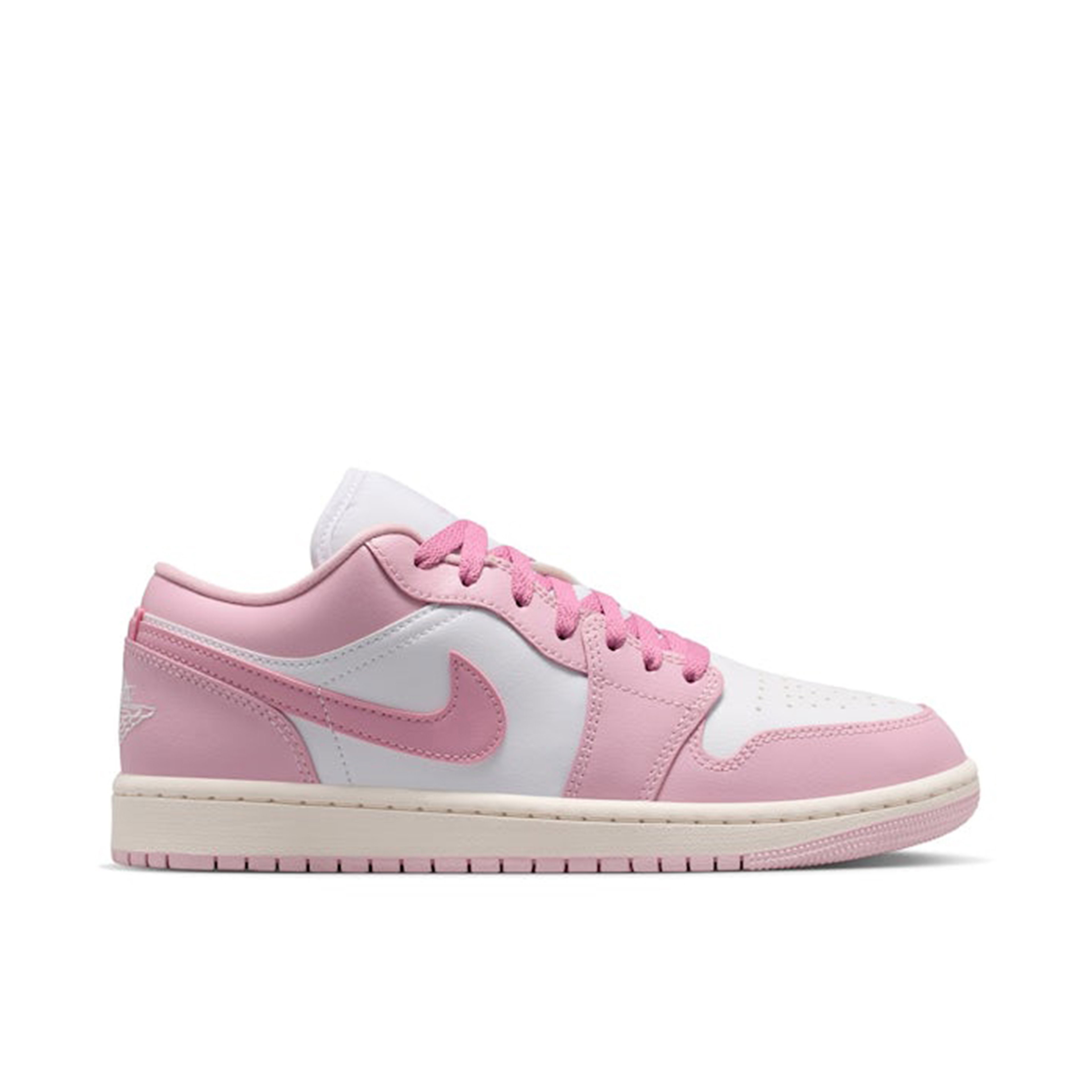 Air Jordan 1 Low Iced Carmine White Womens