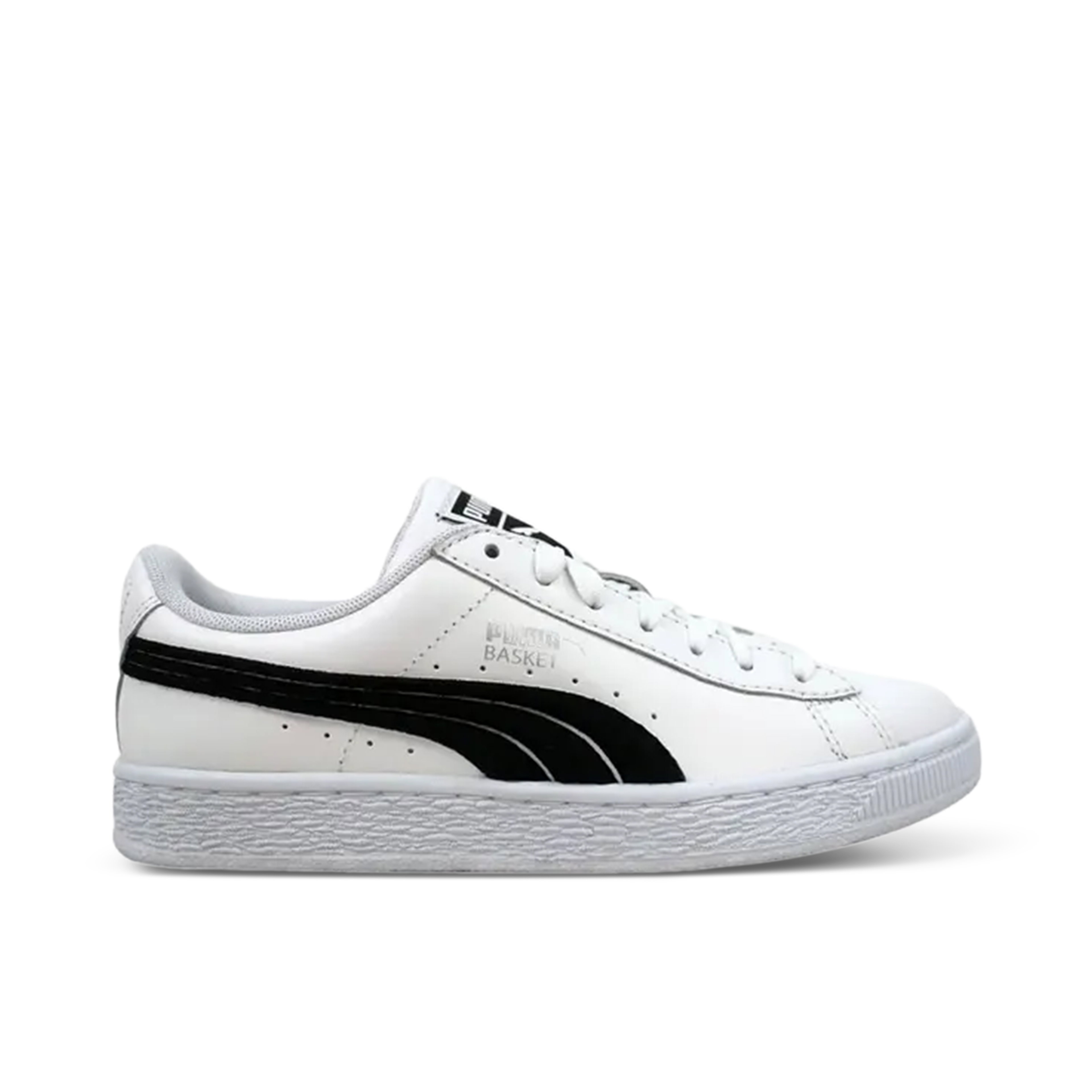 Puma Basket Classic Badge White