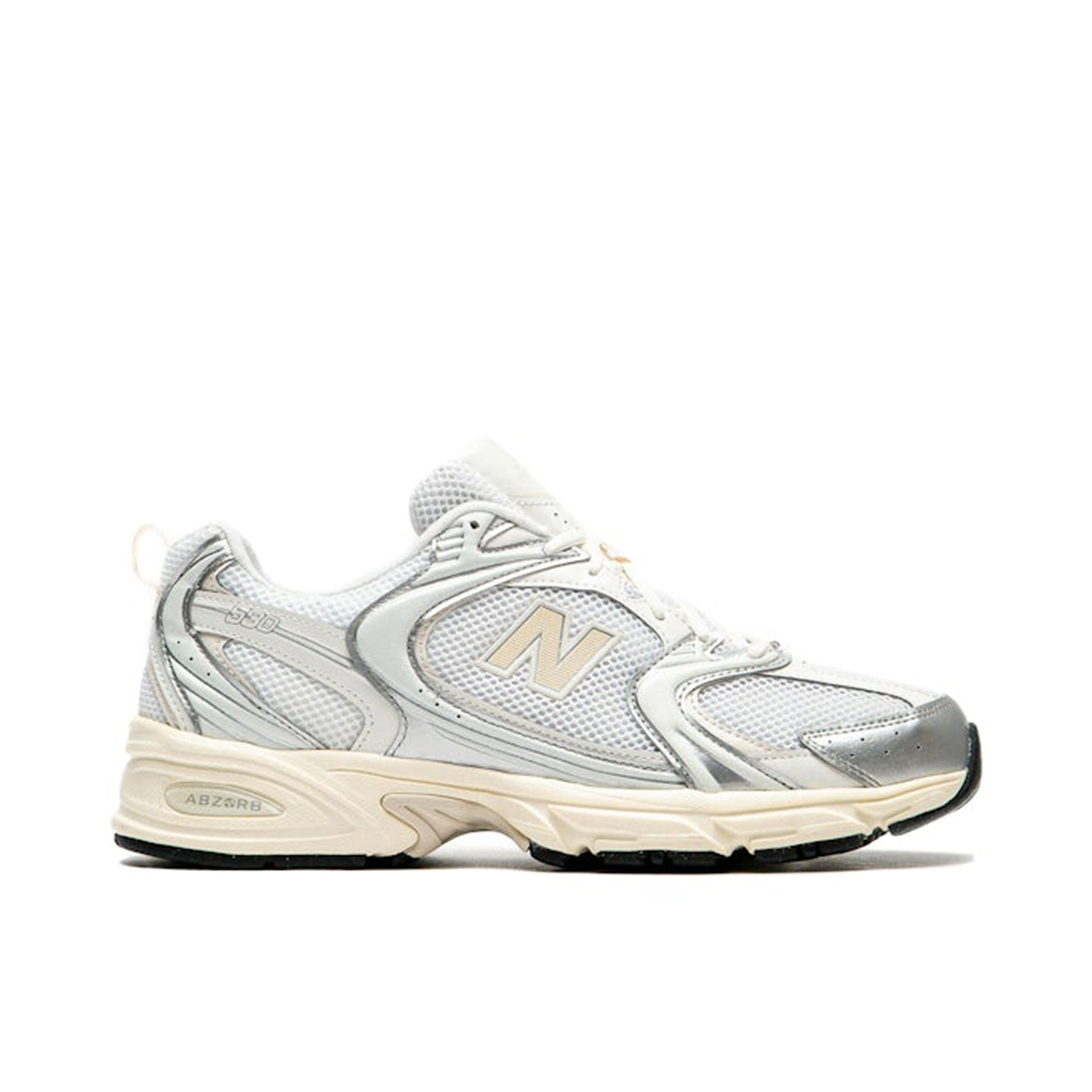 New Balance 530 Silver Metallic Linen