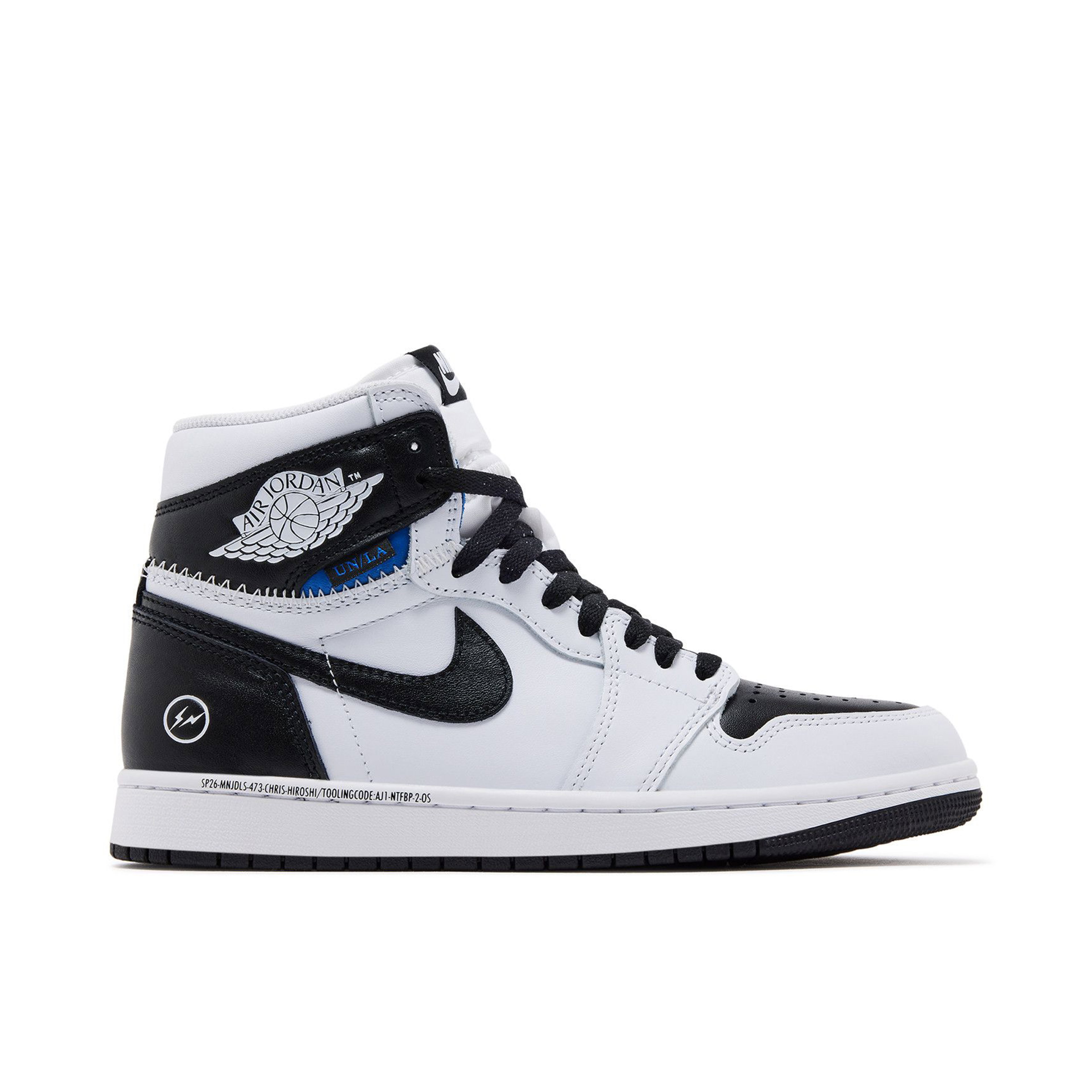 Air Jordan 1 Retro High OG SP Fragment x Union LA White Black