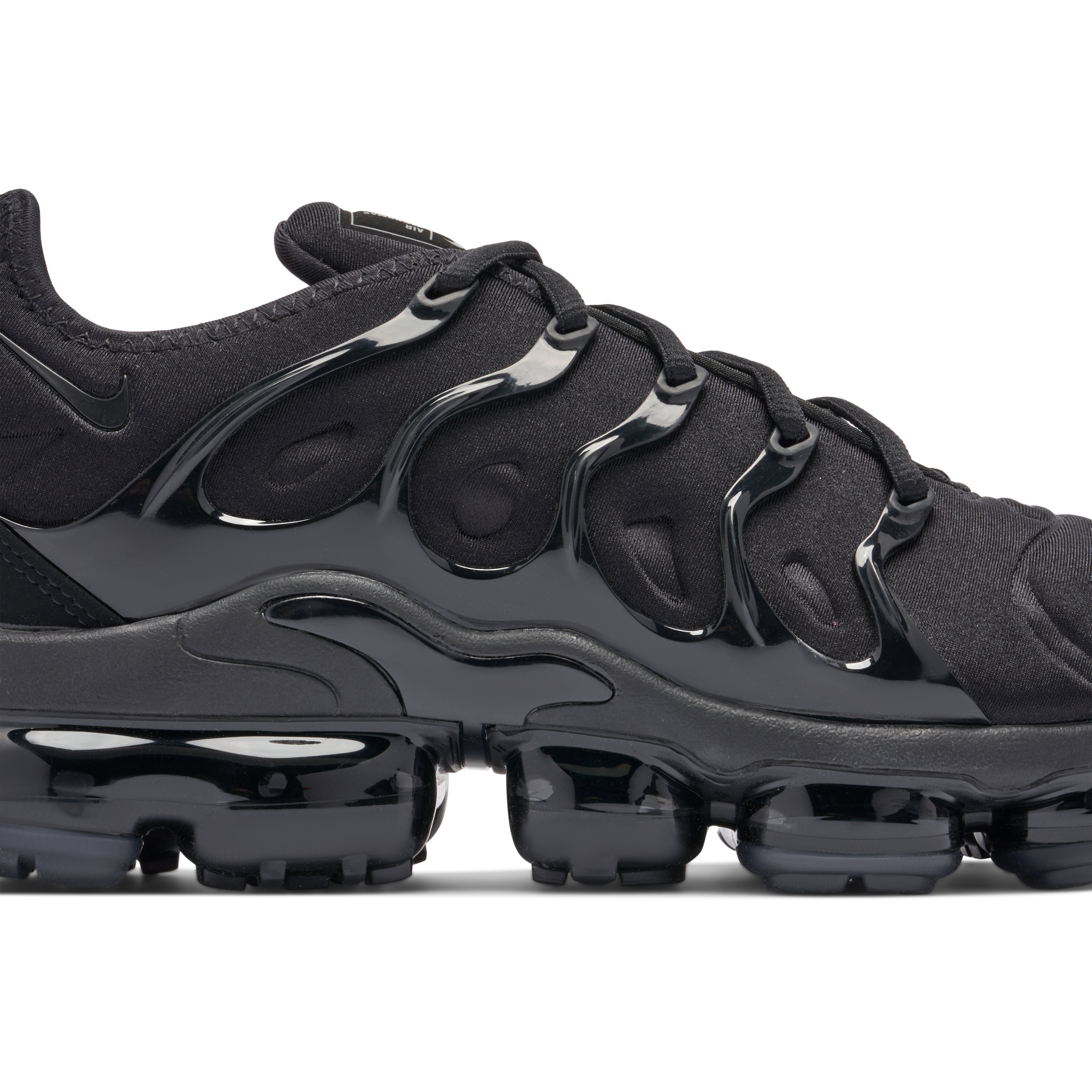 Triple Black Air VaporMax Plus | 924453-004 | Laced