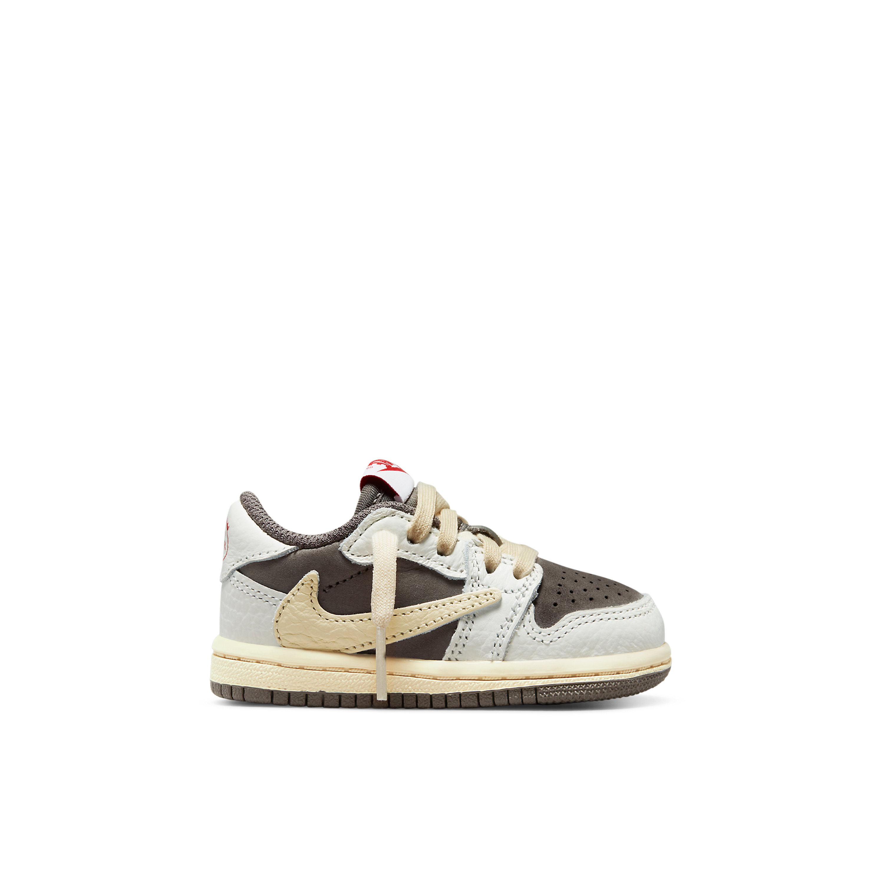 NIKE ベビージョーダン1LOW×トラヴィススコット リバースモカ 16cm Travis Scott x Nike TD Air Jordan1リバースモカ Jordan 1 Retro Low