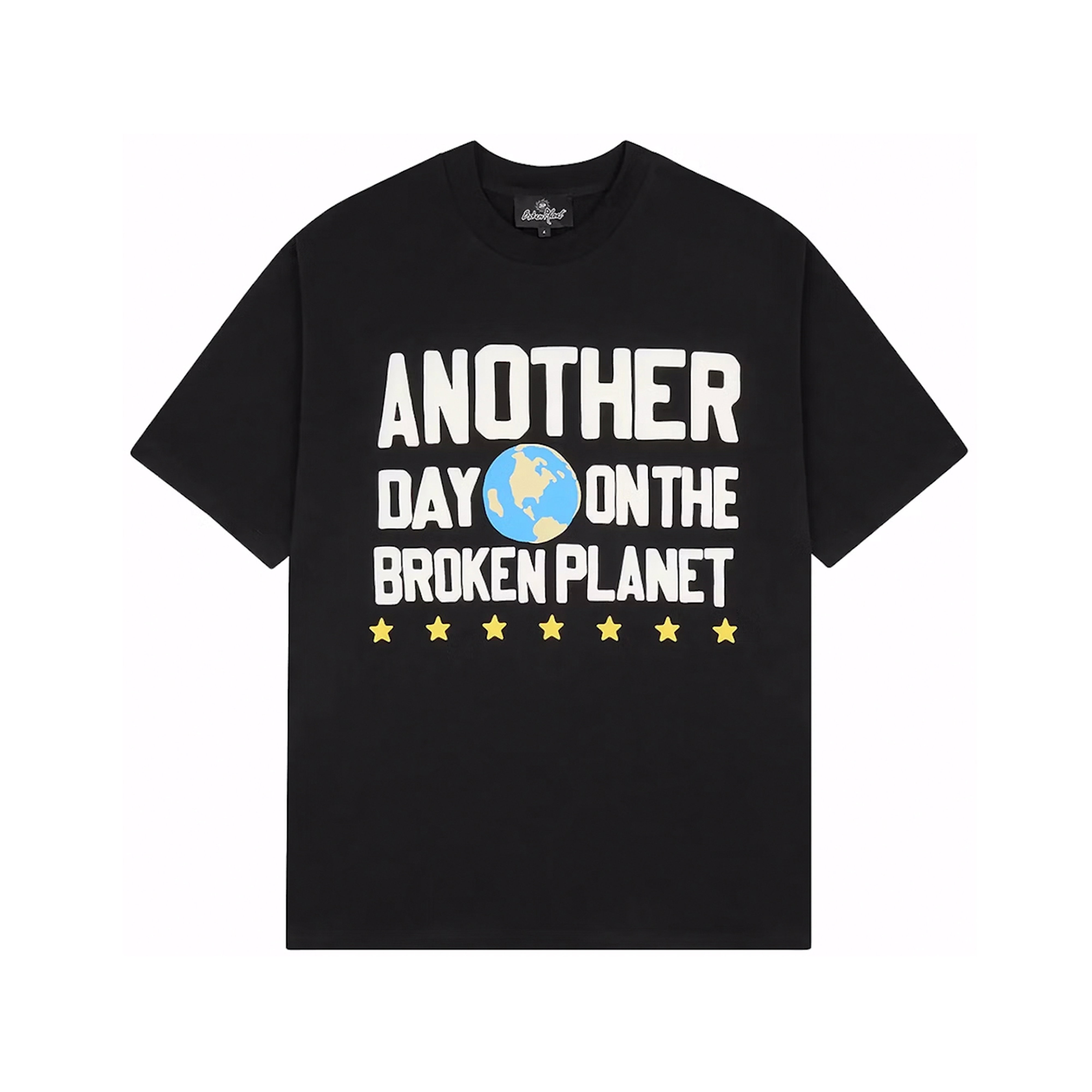 Broken Planet Another Day Midnight Black T-Shirt | BROKEN-PLANET