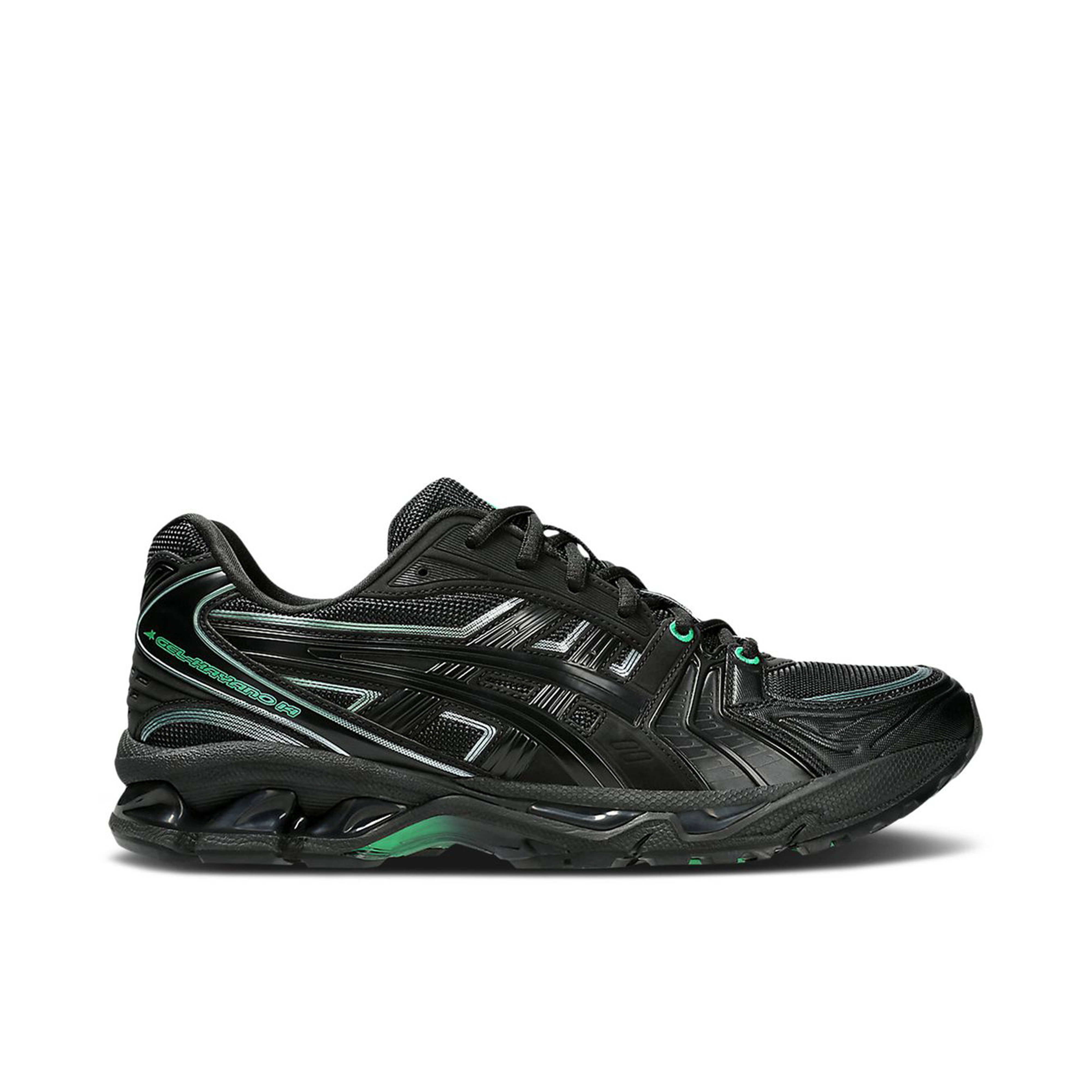 ASICS Gel-Kayano 14 8ON8 Black Green | 1201B024-001 | Laced