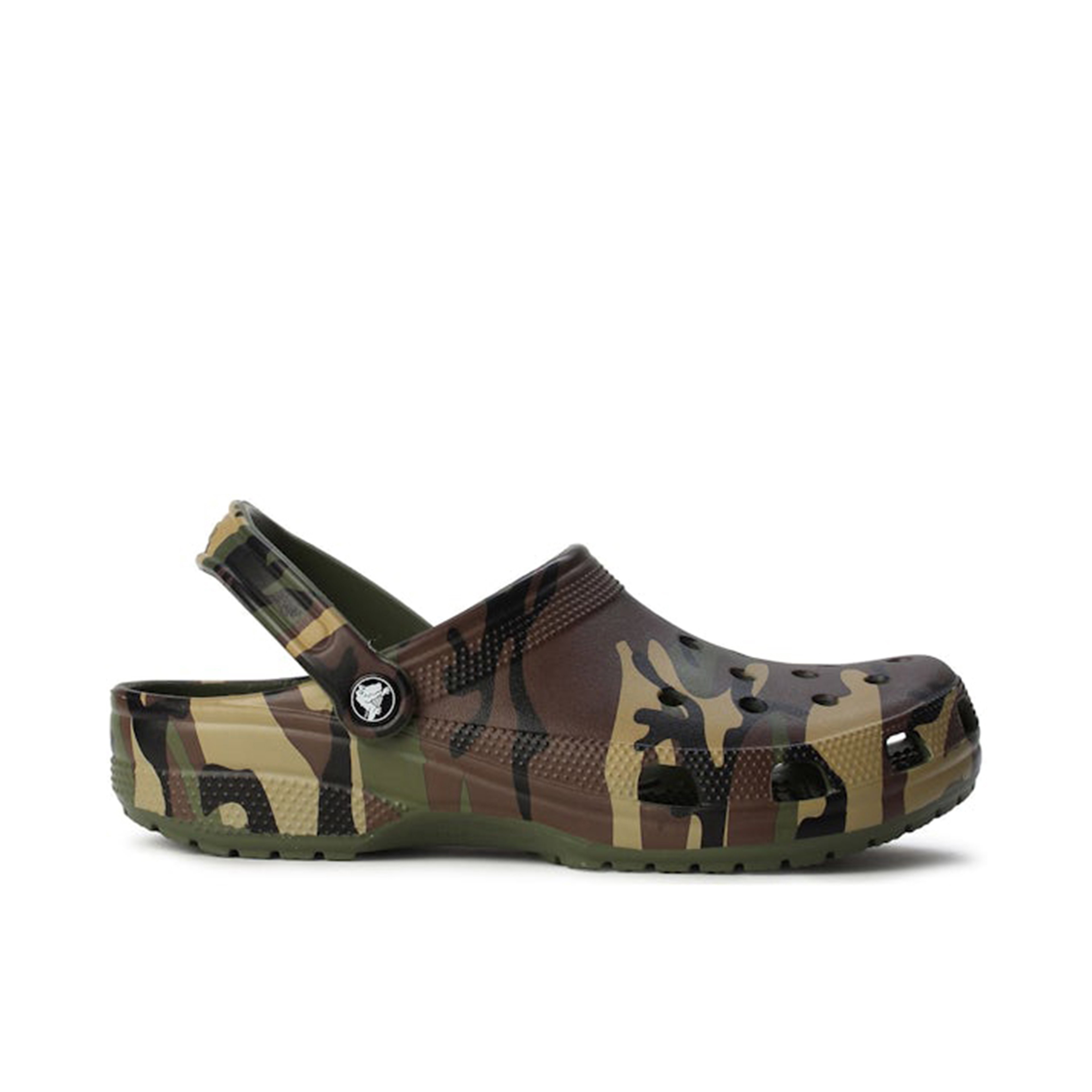 Crocs Classic Clog Camouflage Army Green Multi