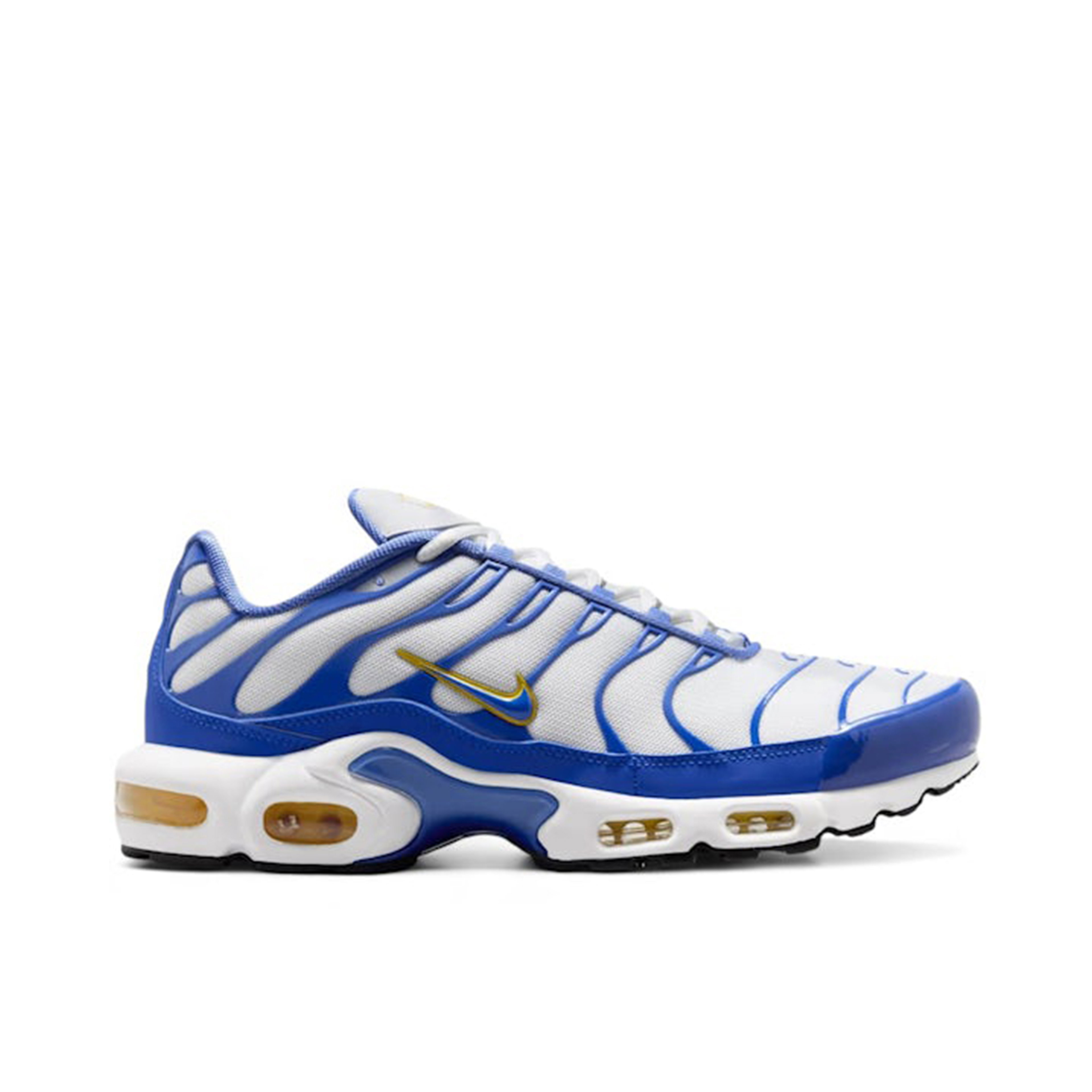 Nike Air Max Plus White Lyon Blue Varsity Maize