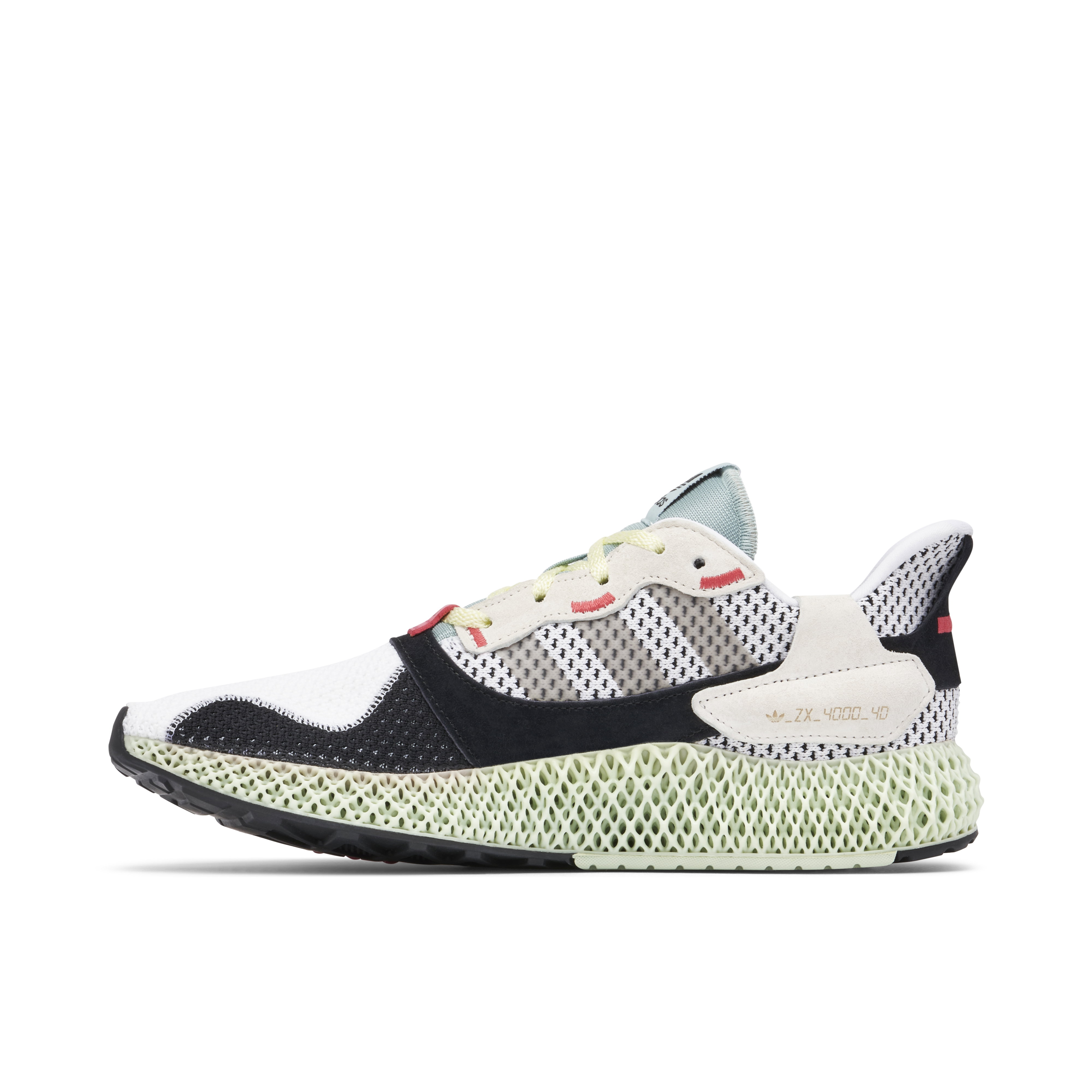 Adidas ZX 4000 4D White Grey | B42203 | Laced