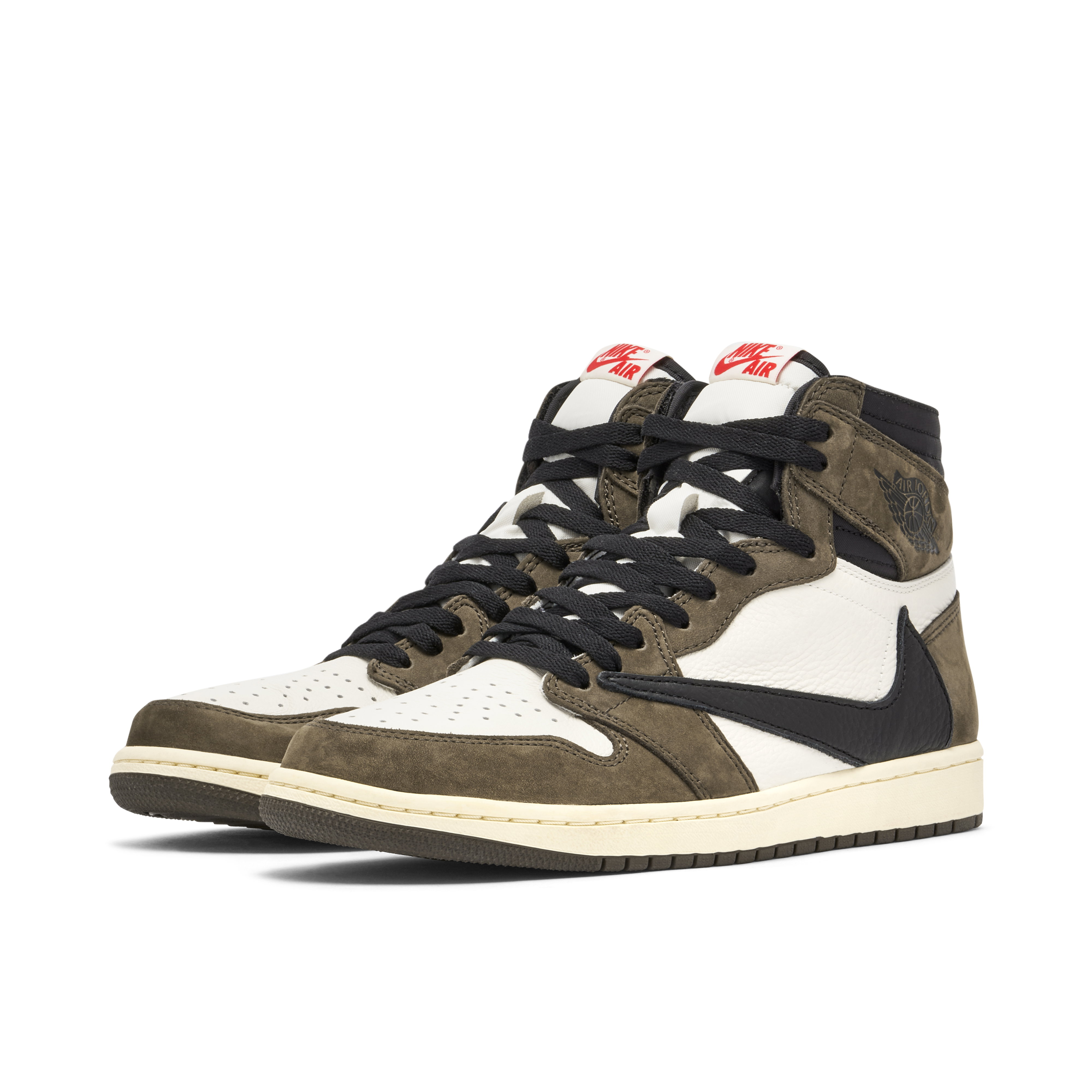 Travis Scott × Nike Air Jordan 1 Retro High OG TS SP "Sail/Dark Mocha" Air Jordan 1 High OG TS SP 