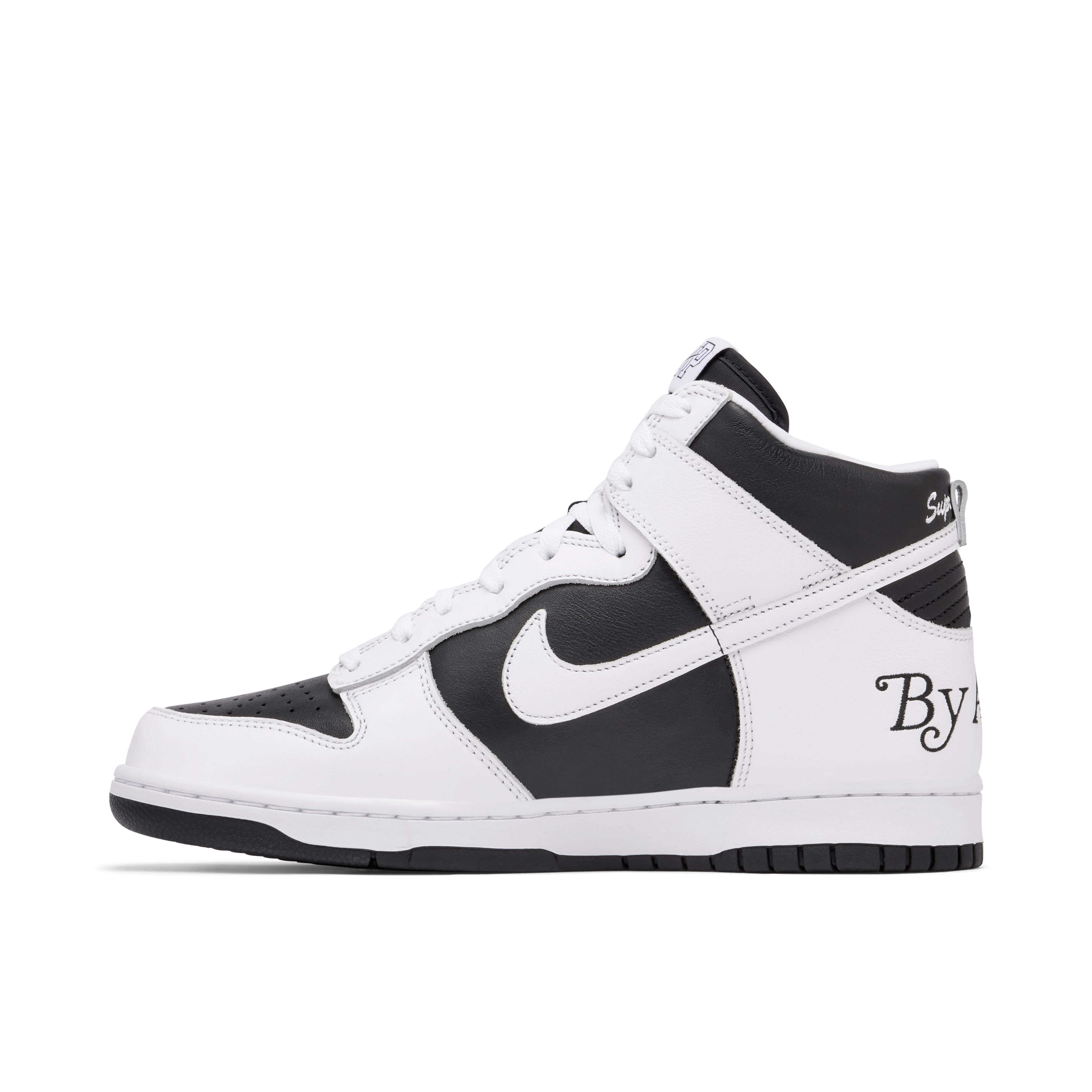 Supreme x Nike SB Dunk High By Any Means Black | DN3741-002 | Laced