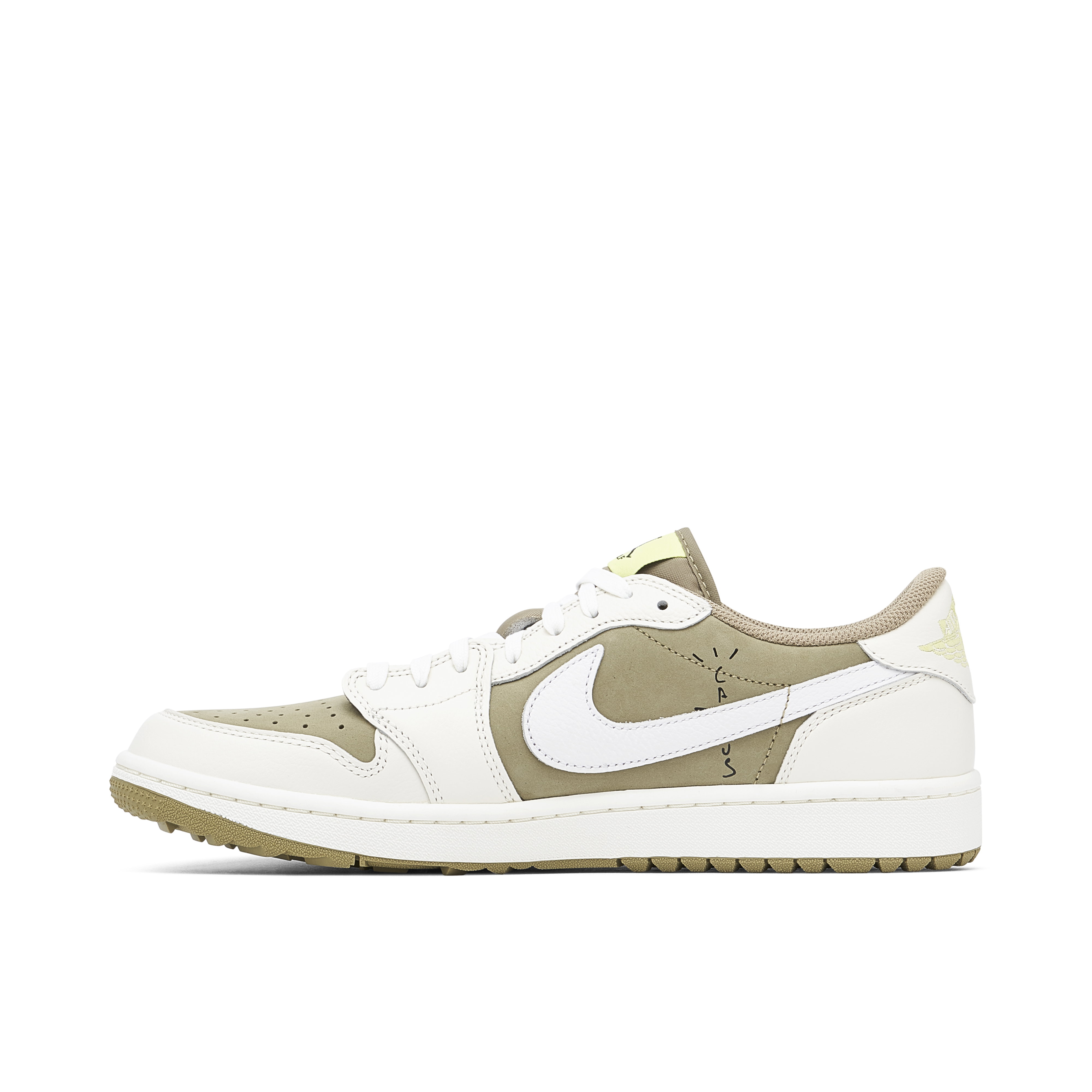 Air Jordan 1 Low Golf x Travis Scott Olive Black | FZ3124-200 | Laced