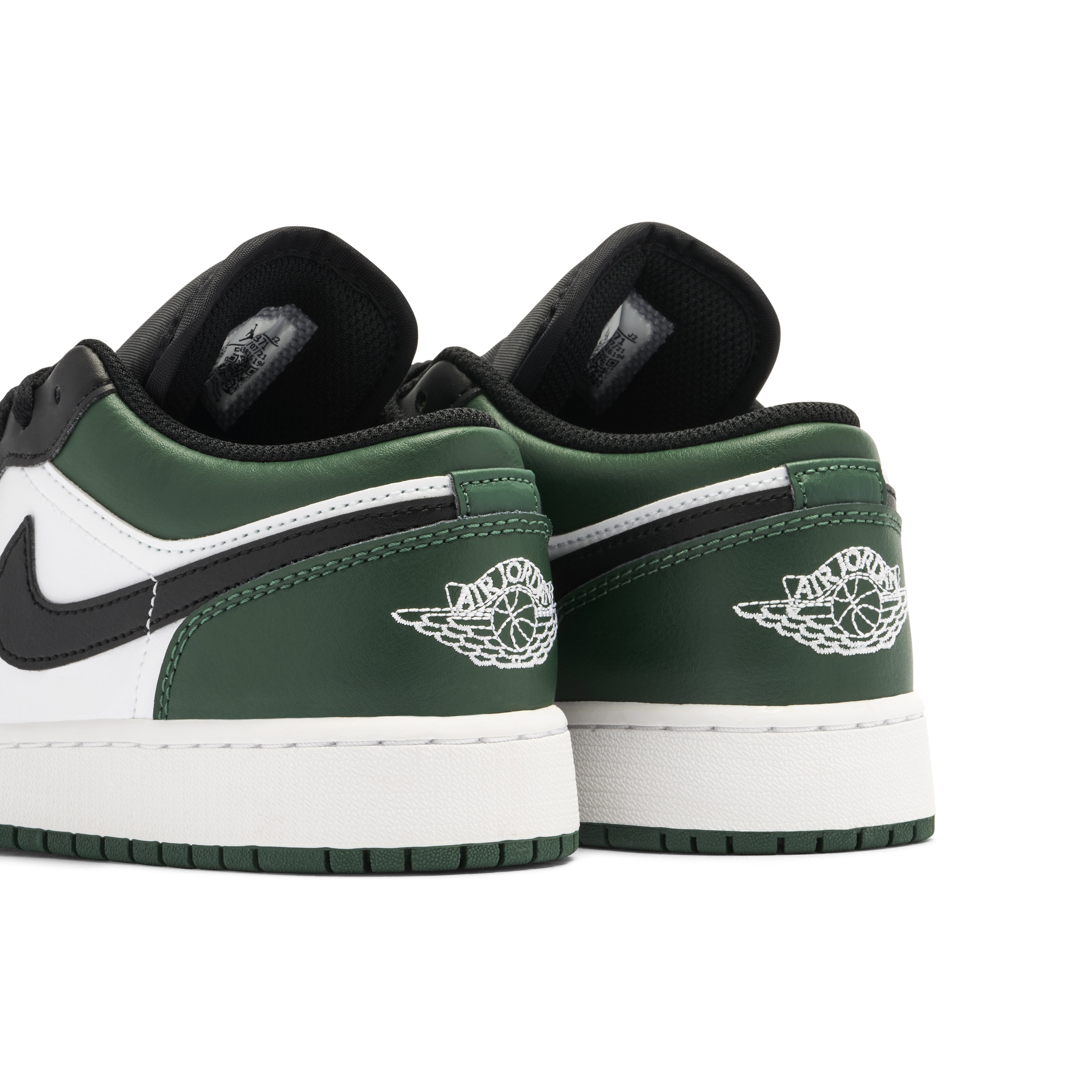 Air Jordan 1 Low Green Toe GS | 553560-371 | Laced